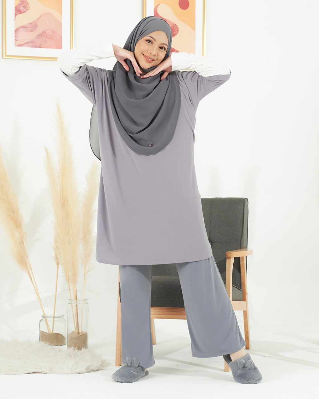 Blouse Homey Plain Lydia
