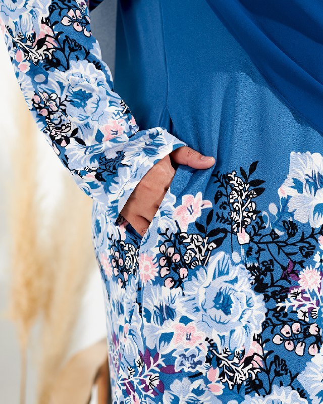 Kurung Lara - Aegean Blue