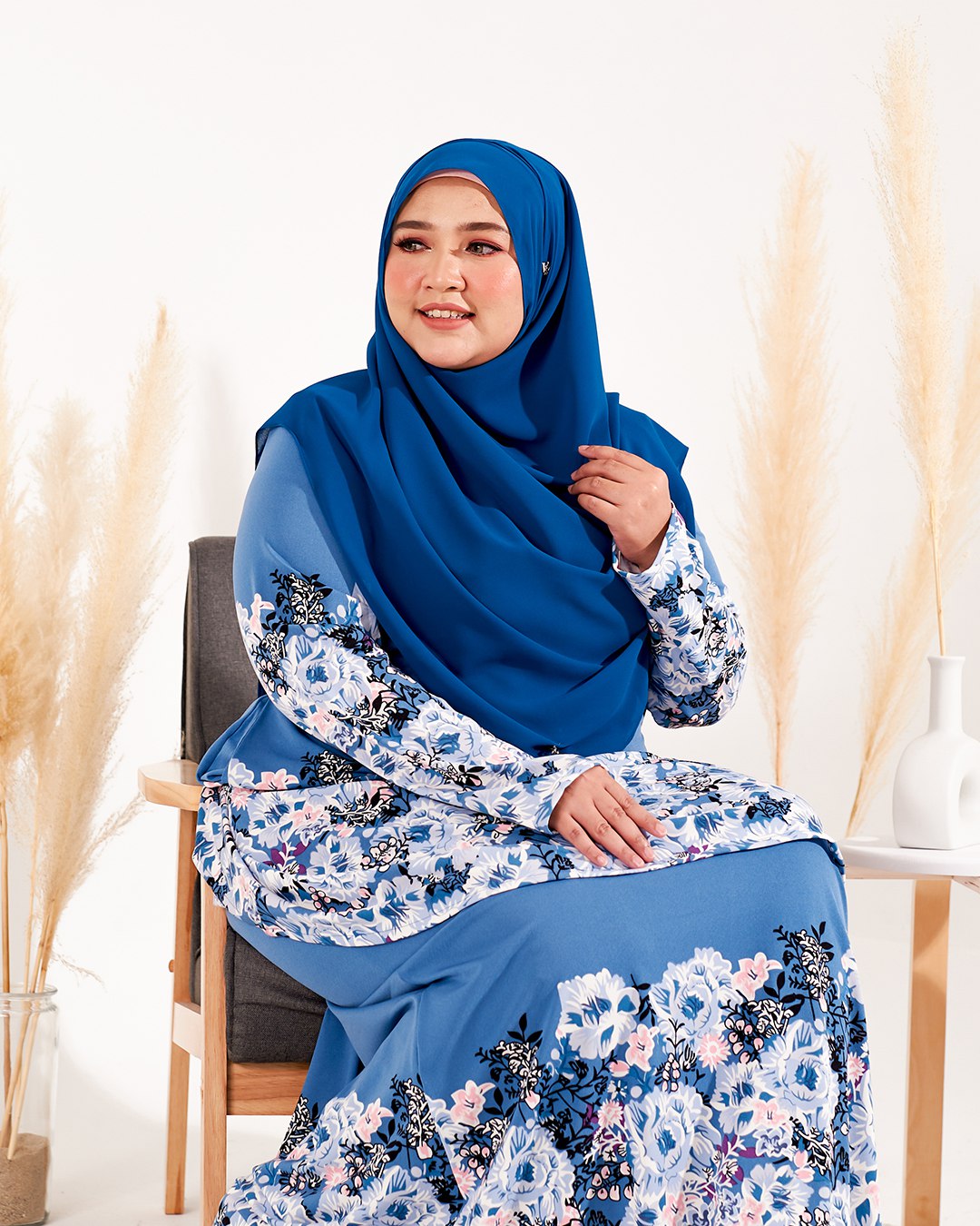 Kurung Lara - Aegean Blue