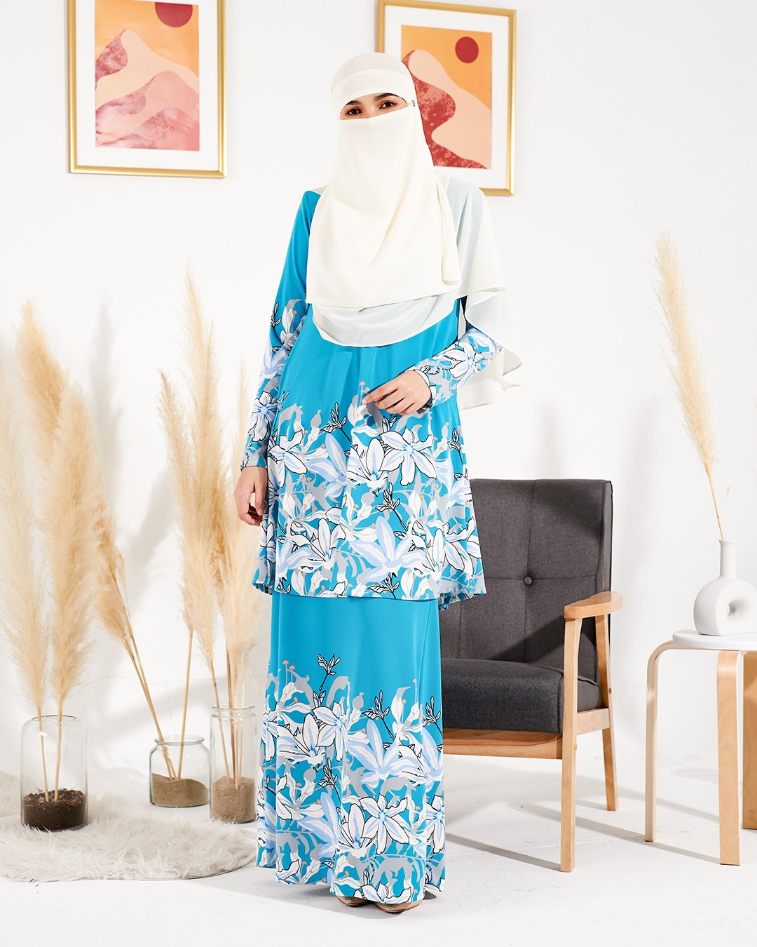 Kurung Lara - Turquoise Spring