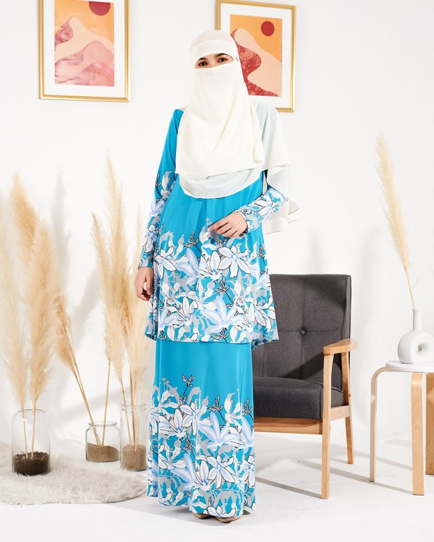 Kurung Lara - Turquoise Spring