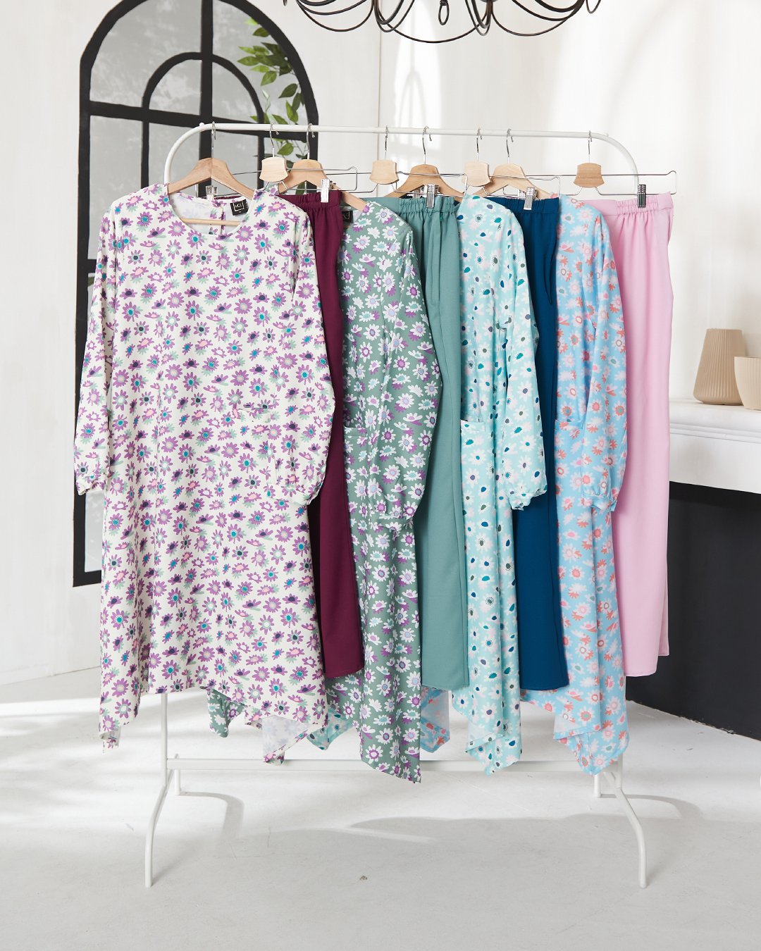 Baju Kurung Alya - Tame Teal