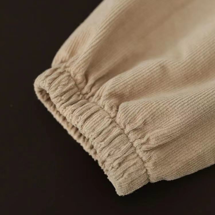 立領大碼寬鬆顯瘦紐扣設計感長袖T恤