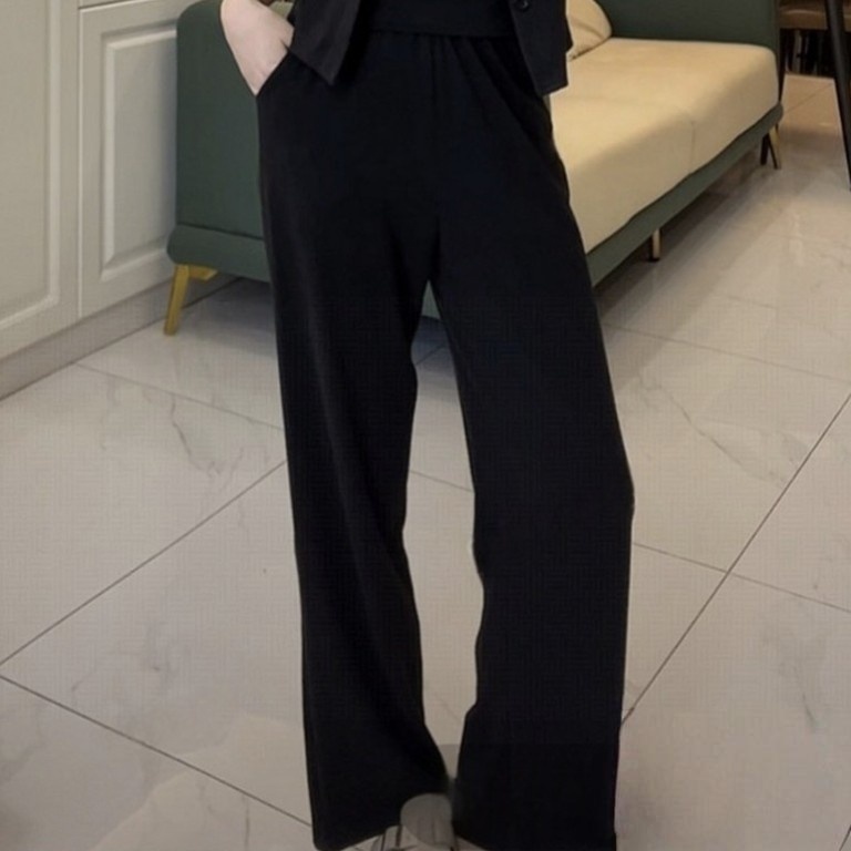 【單件/套裝】高級感韓系氣質針織開衫+吊帶+半身裙/褲子三件套-lululam