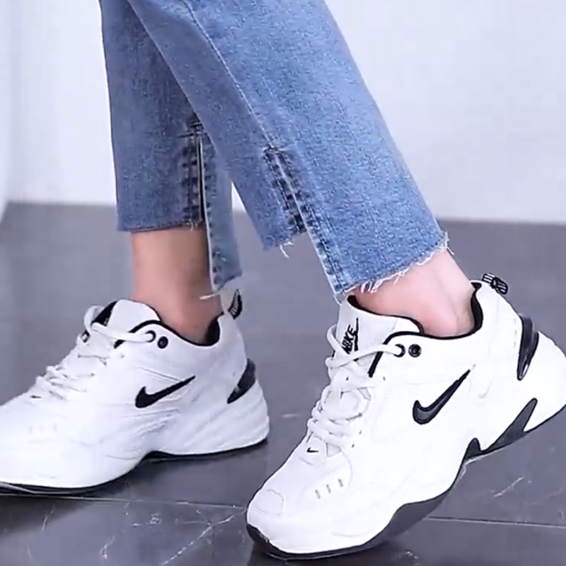 顯瘦高腰彈力緊身型破洞九分牛仔褲-lululam