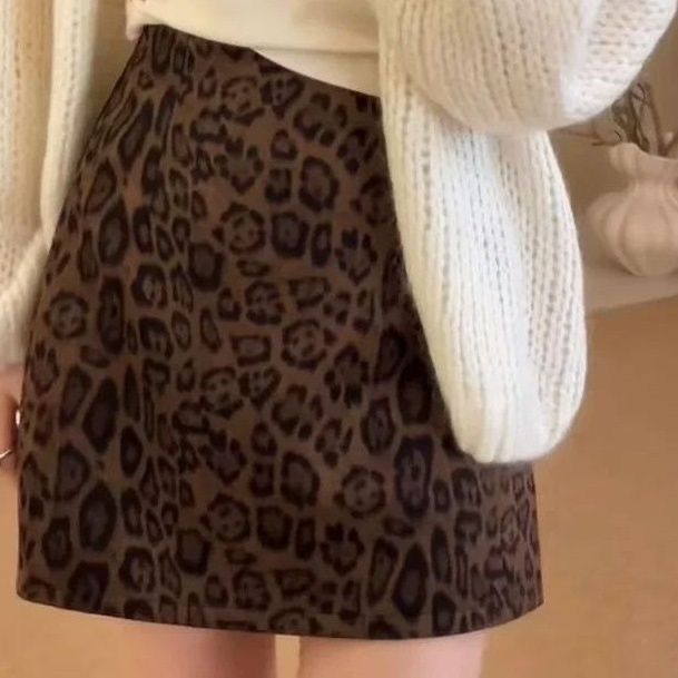 【單件/套裝】大碼不規則長袖T恤+顯瘦半身裙兩件套裝-lululam