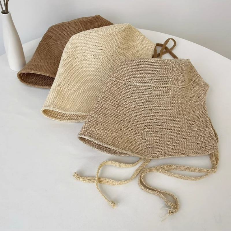 防曬遮陽帽海邊沙灘太陽帽旅遊度假漁夫帽