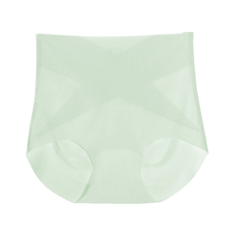 薄款涼感抗菌高腰收腹冰絲無痕內褲-Cicichill