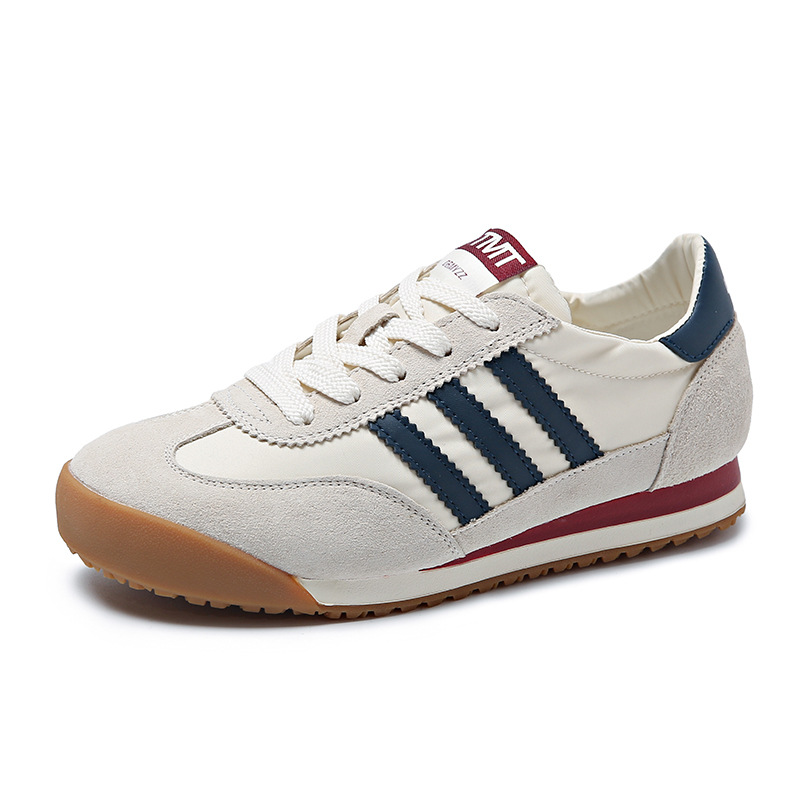 復古百搭德訓鞋厚底輕便阿甘鞋-lululam