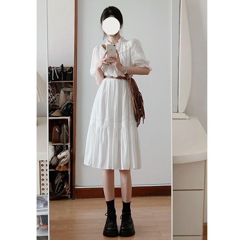 【單件/整套】波西米亞風連衣裙新款西部牛仔風兩件套裝-lululam