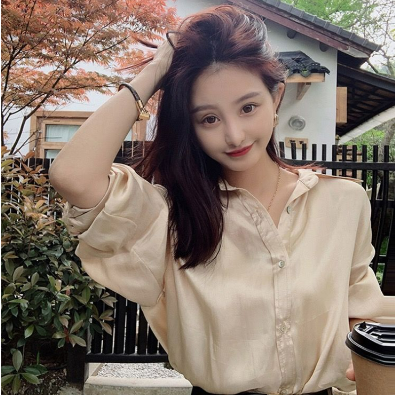 【單件/套裝】氣質通勤襯衫+輕熟半身裙兩件套裝-lululam