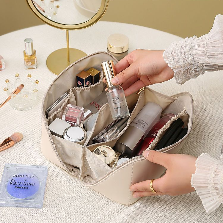 Ins便攜外出旅行大容量化妝品收納包-lululam