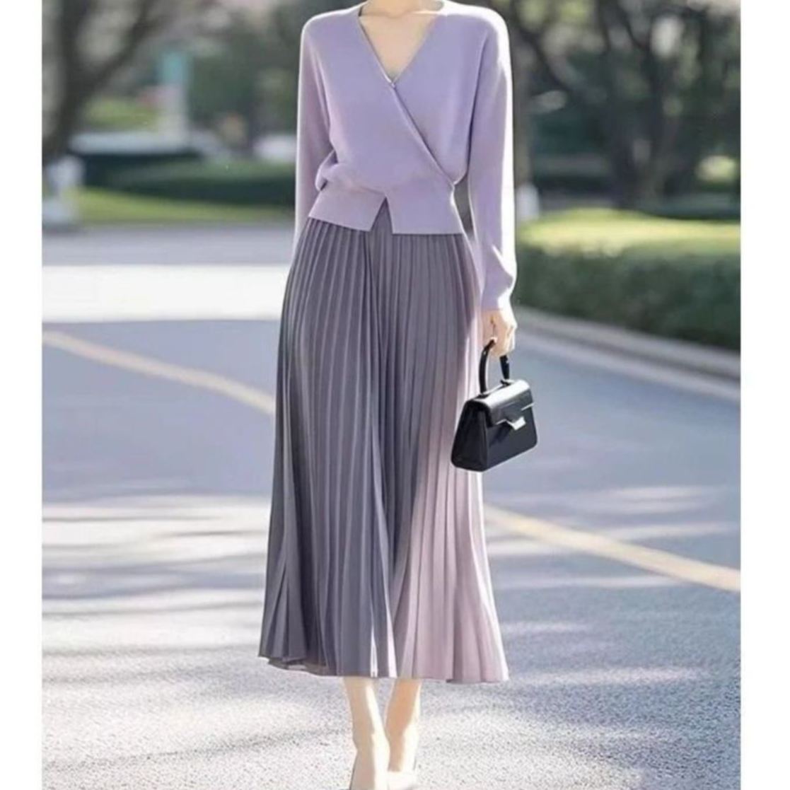 【單件/套裝】轻奢高级氣質感女人味上衣+半身裙两件套裝