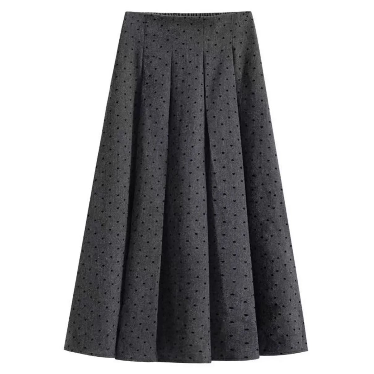 【單件/套裝】立體蝴蝶結針織開衫+波點半身裙兩件套裝