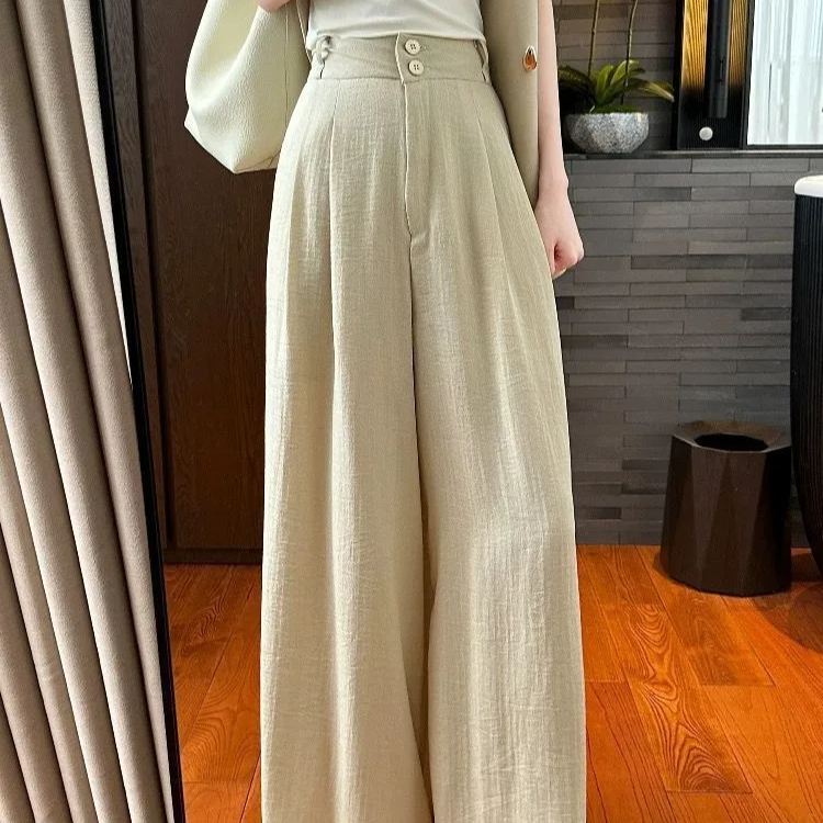 【單件/套裝】氣質高級感卡其色馬甲西裝褲兩件套裝