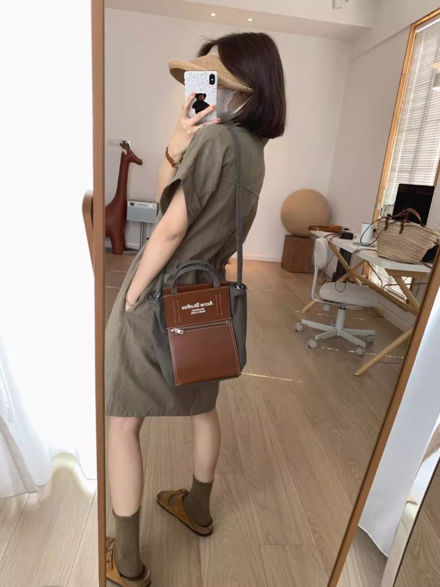 氣質女新款收腰小個子短袖洋裝 商品圖 3