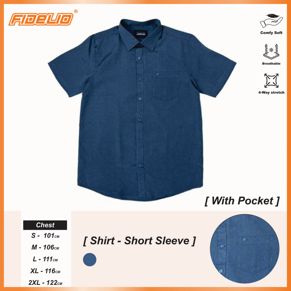 Fidelio Oxford Short Sleeve Shirts