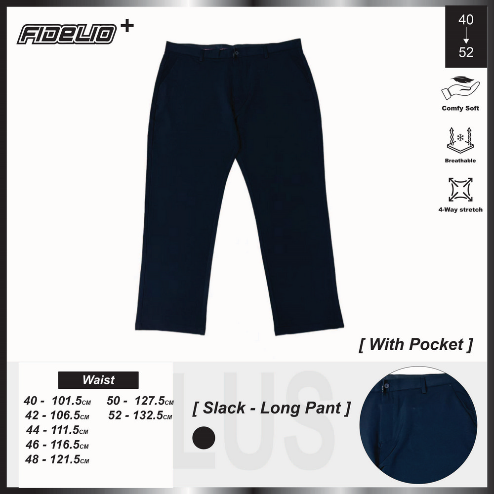 Fidelio Plus Size Premium Slack