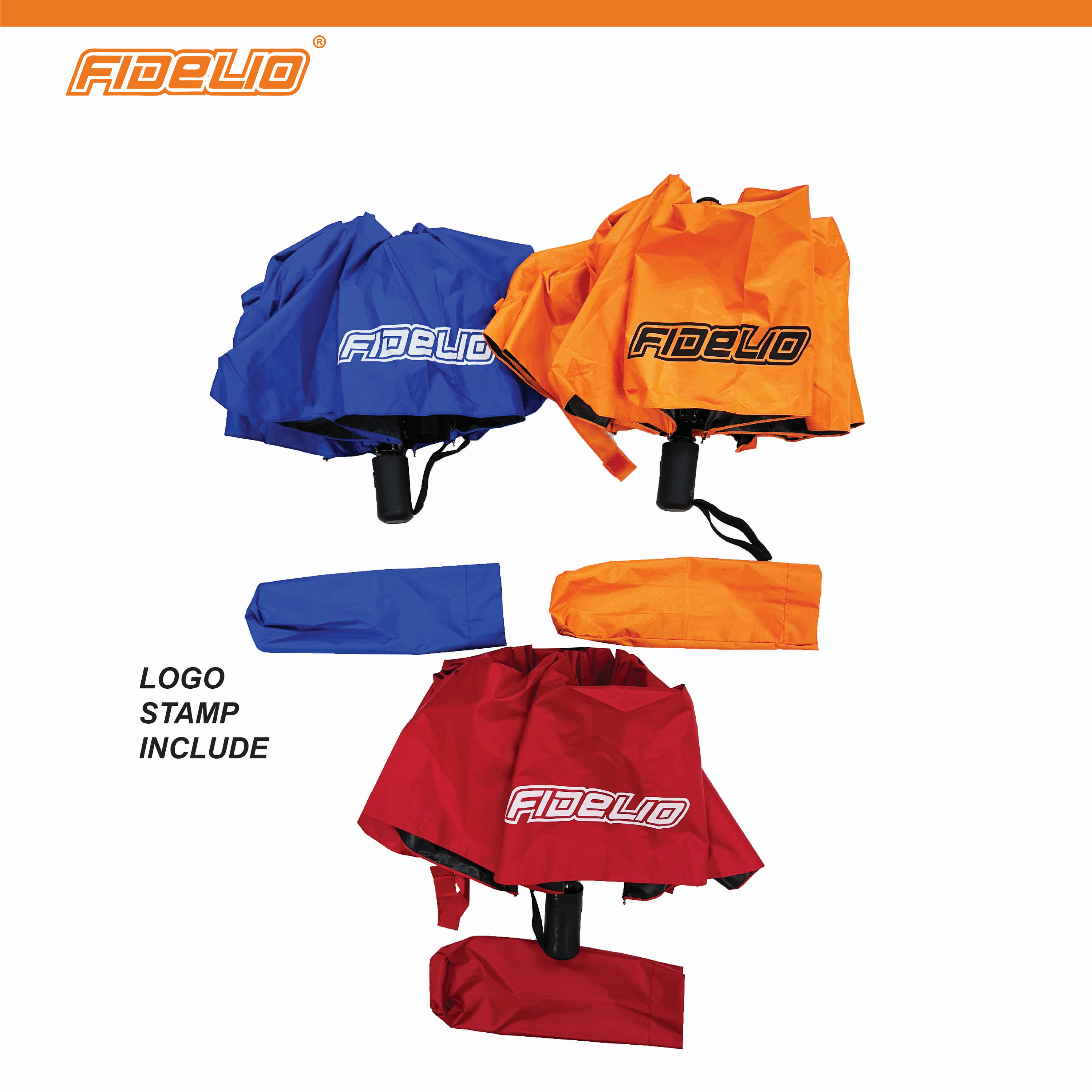 Fidelio Foldable Lightweight Umbrella -Free Gift(Not For Sale)