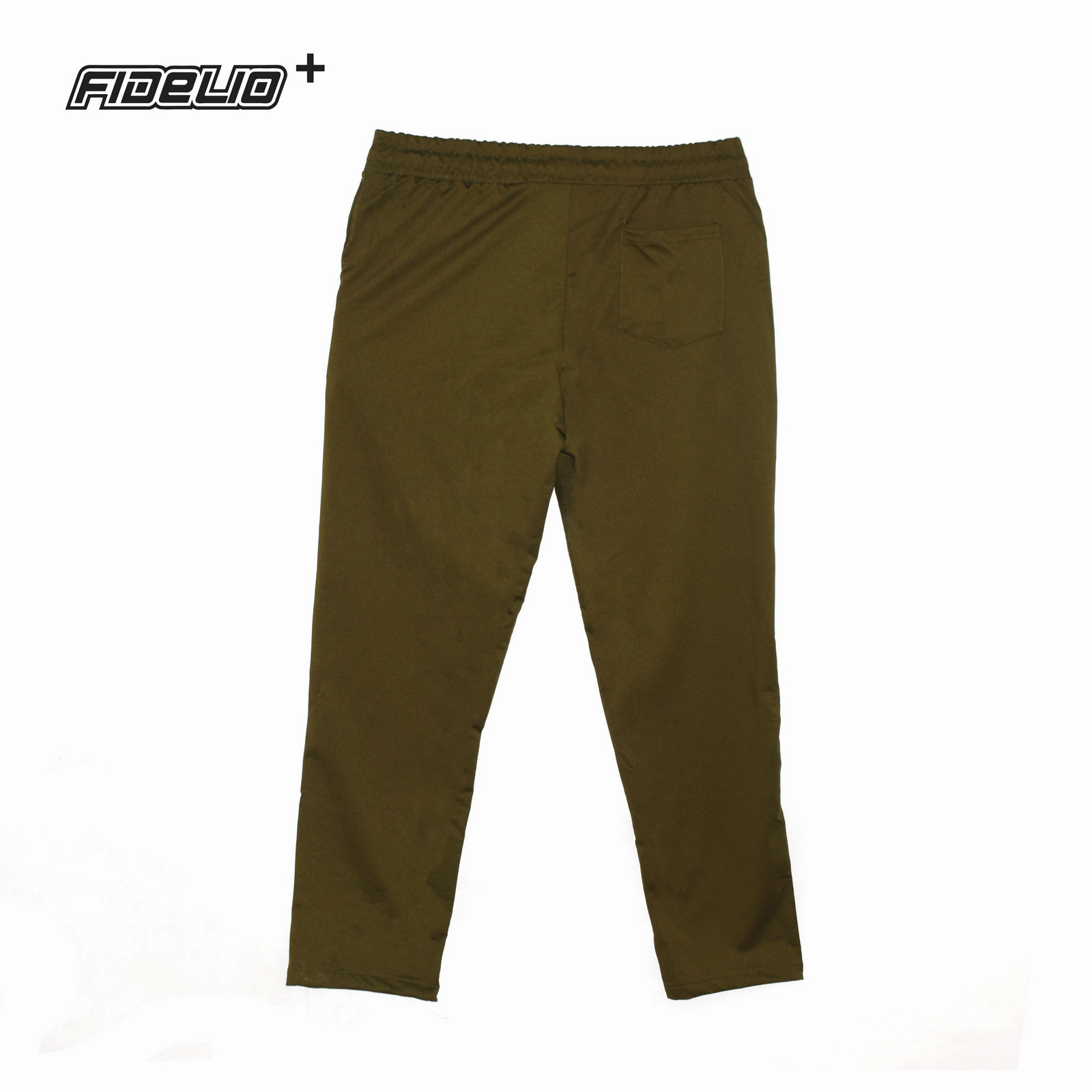 FIT IN Plus Size Basic Jogger Sweat Pants -Army Green