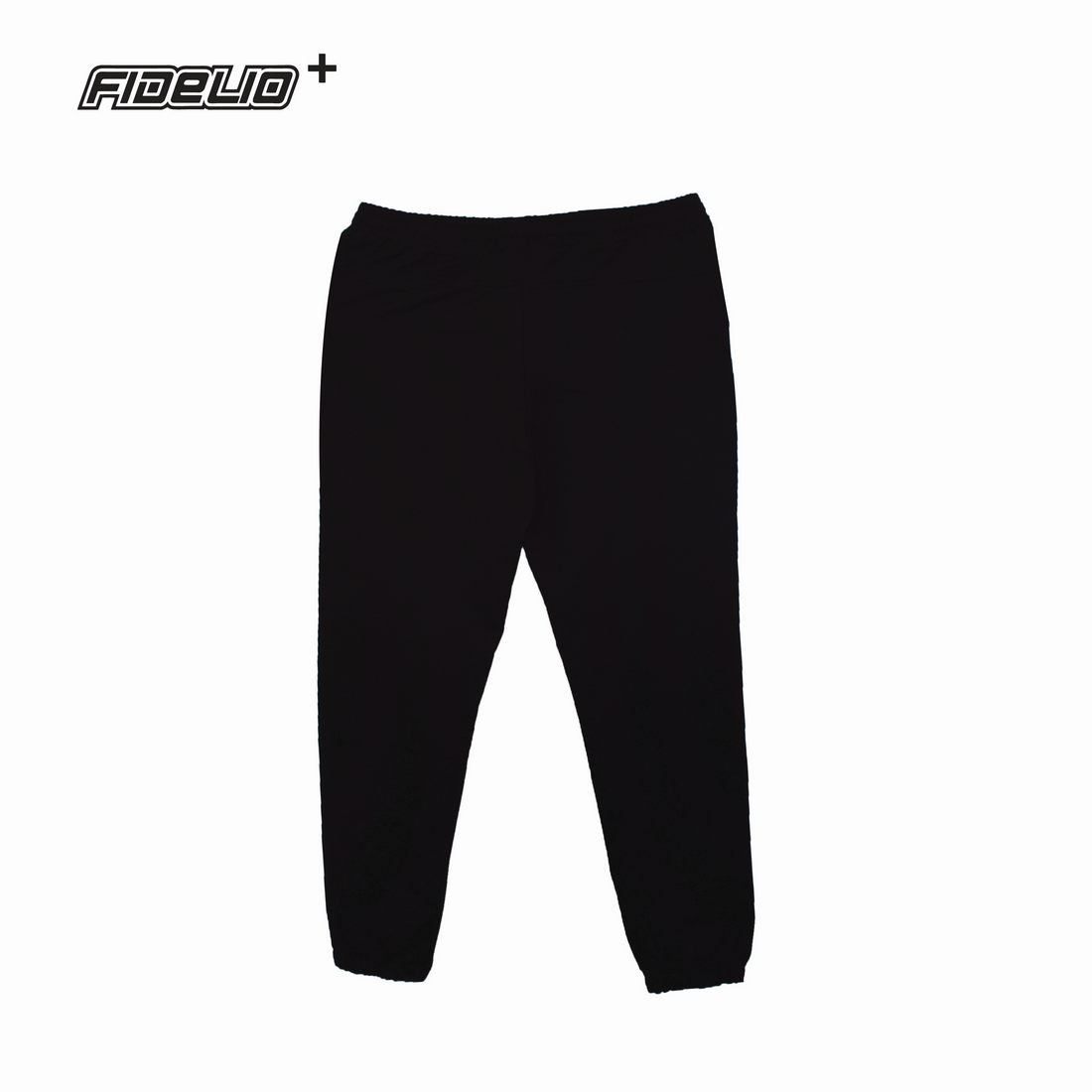 FIT In Plus Size Sweat Jogger Pants -Black