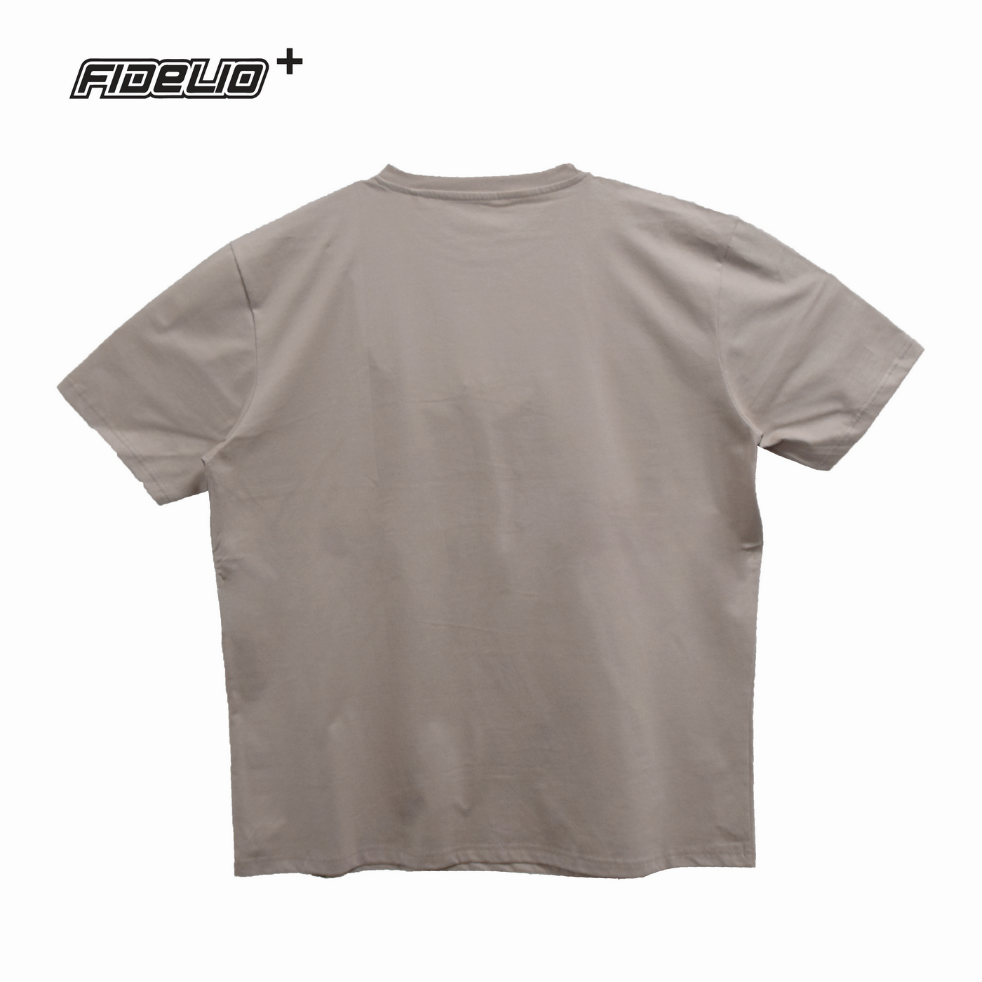 Fidelio Plus Size Basic Tees -Khaki