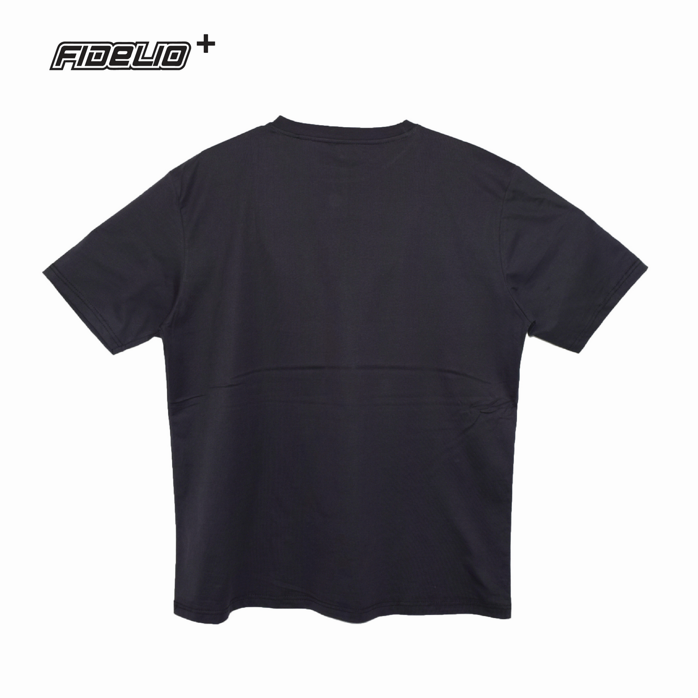 Fidelio Plus Size Basic Tees -Charcoal