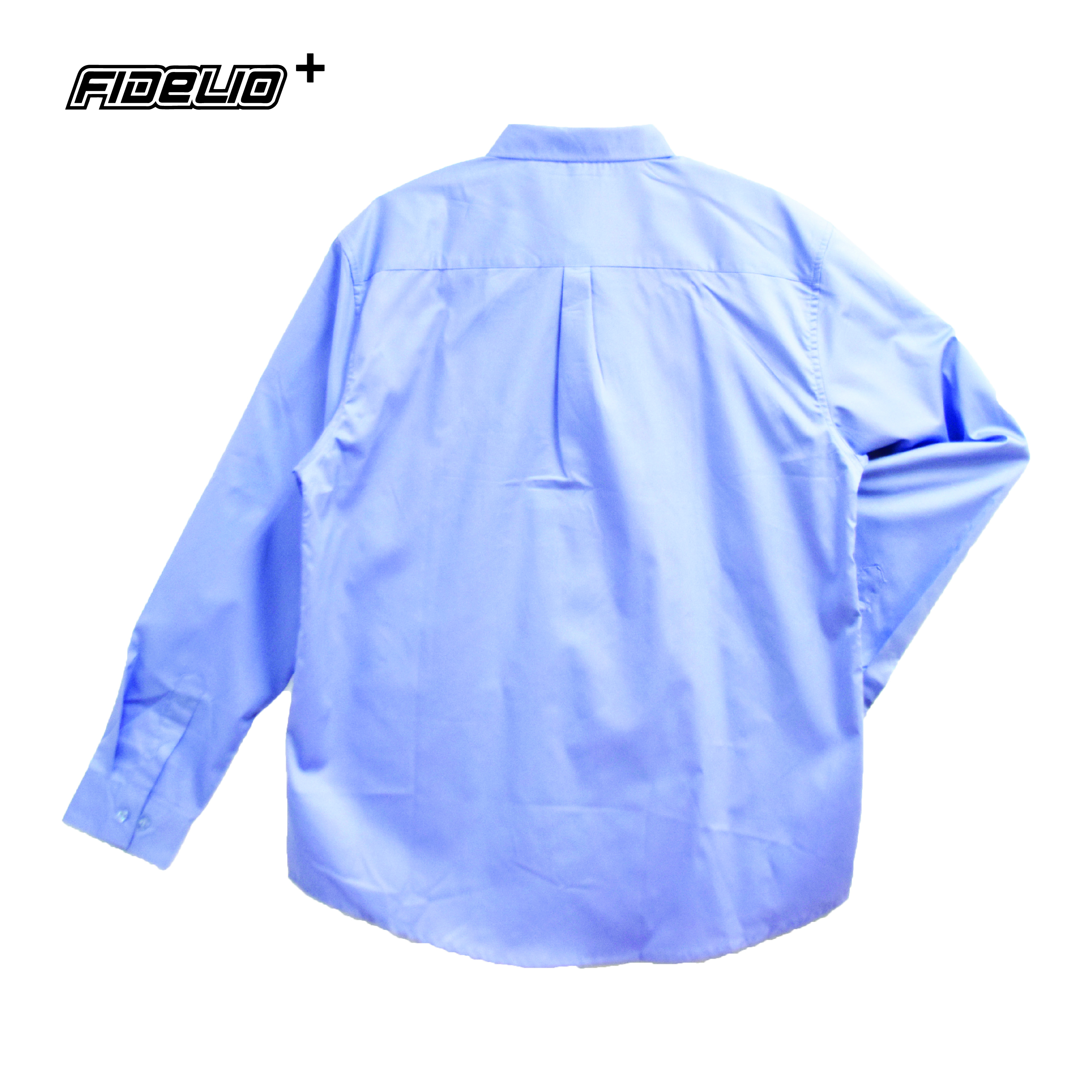 FIDELIO PLUS Basic Long Sleeves Shirts -Light Blue