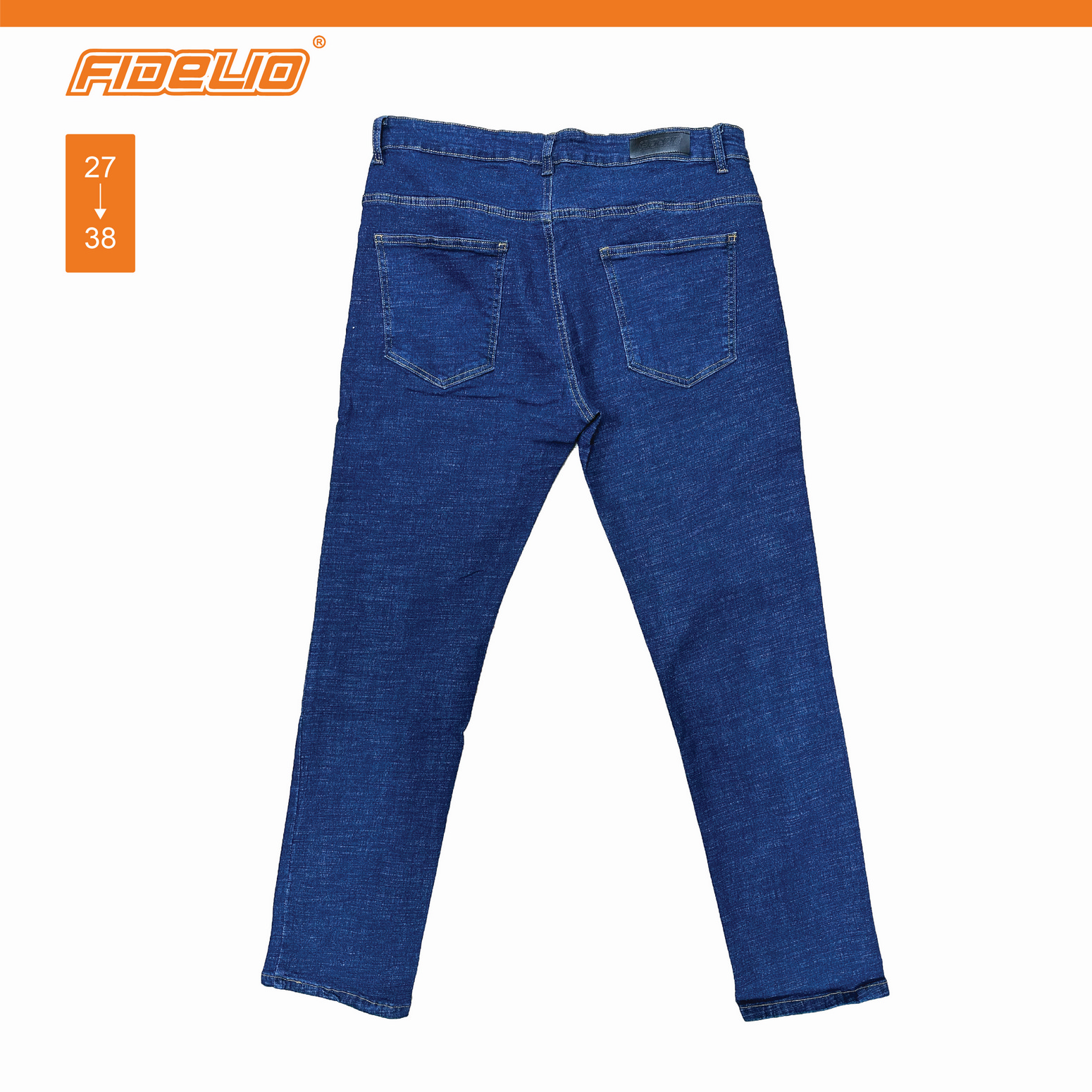 Fidelio Slim Straight Stretchable Denim - Blue