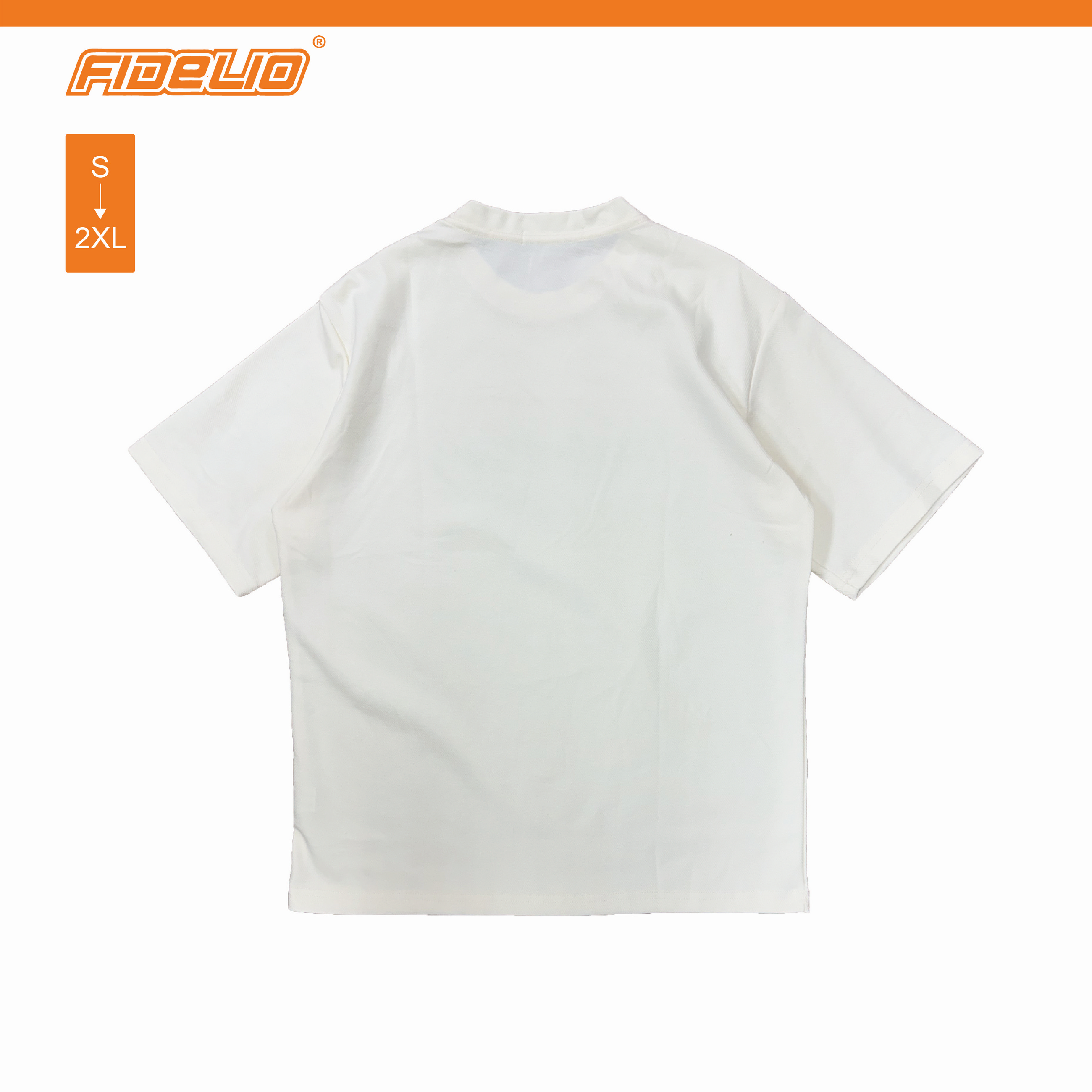 FIT IN Dicsiplined Action Printed Oversized Tees - Cream