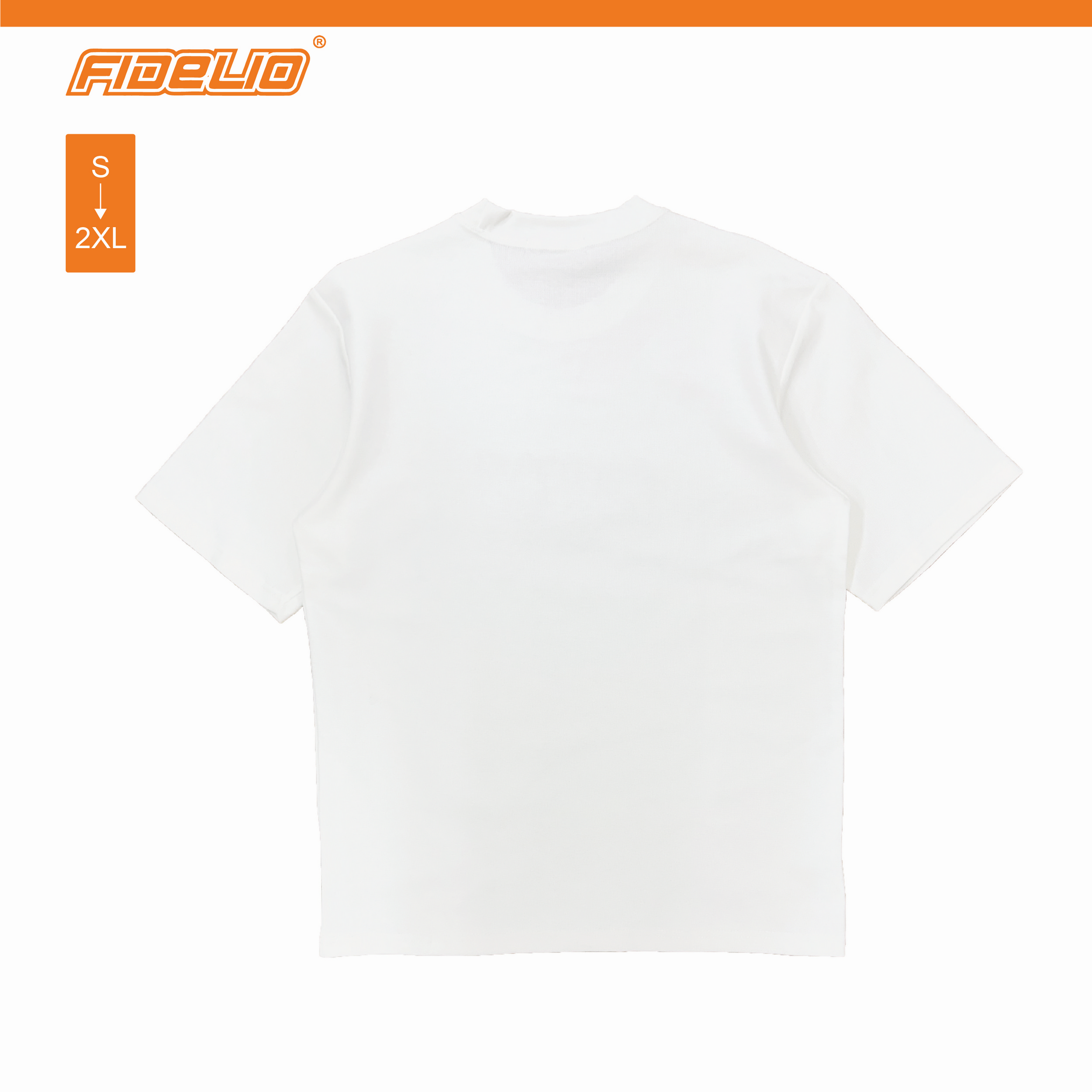 Fidelio Embroidery Oversizes Tee - White