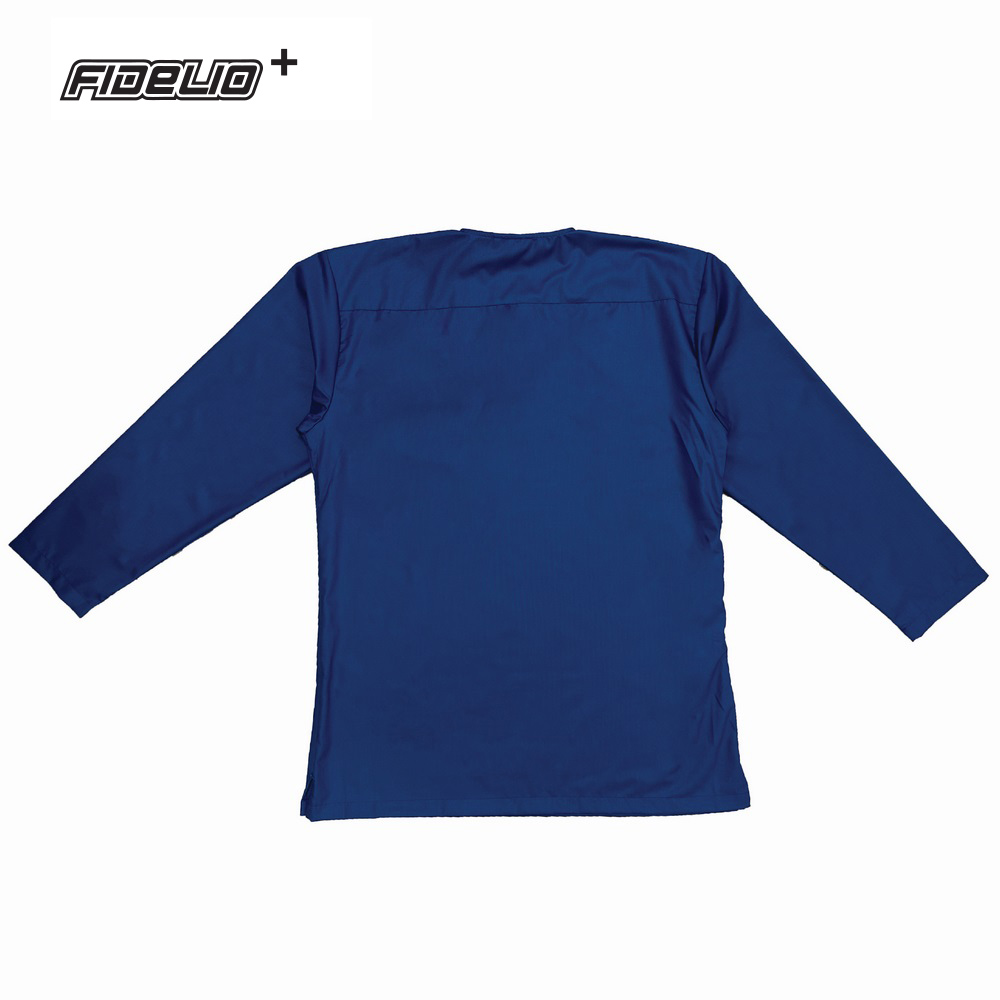 JASPAR Plus Size Teluk Belanga Kurta Tops -Blue