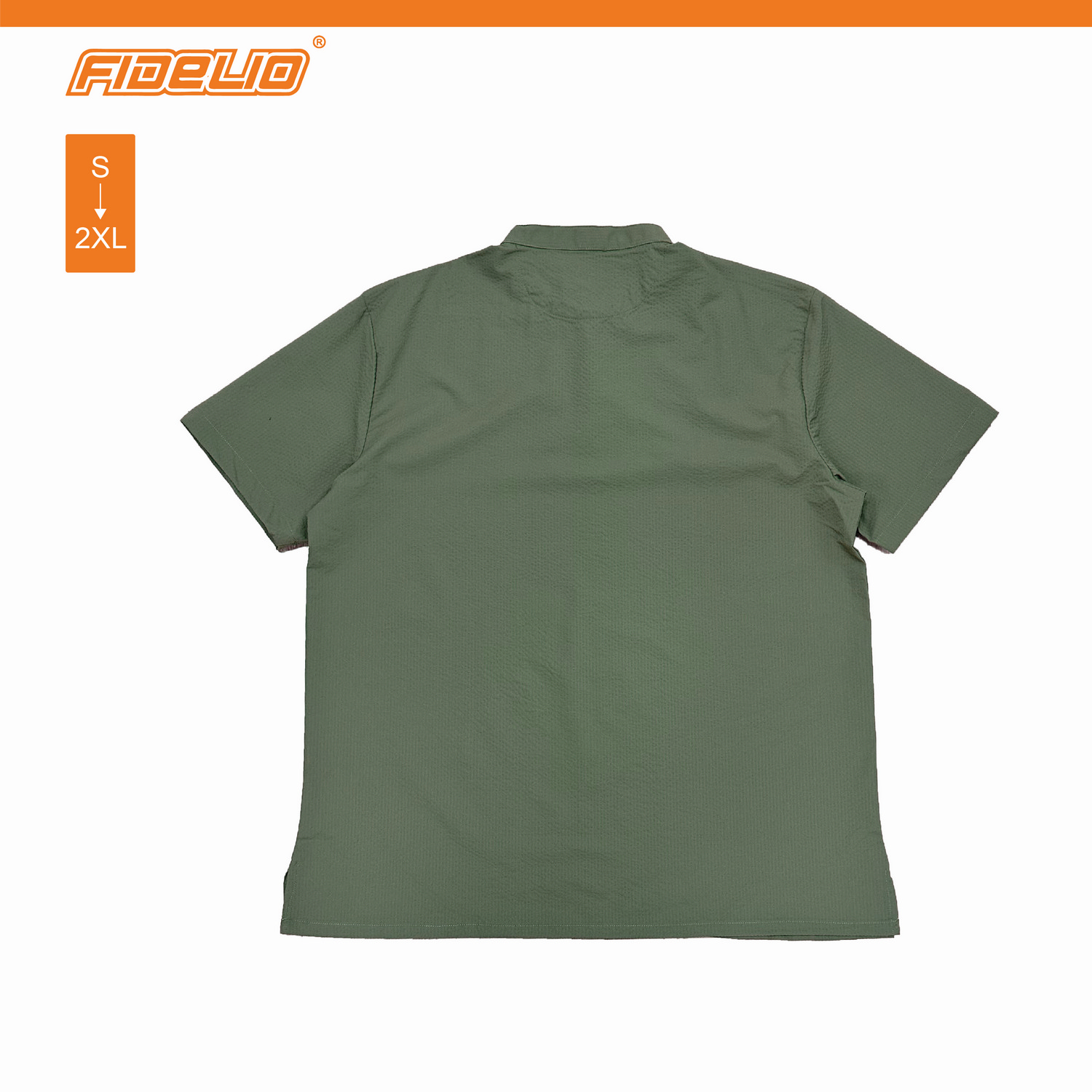 Fidelio Heritage Linen Casual Shirt - Army Green