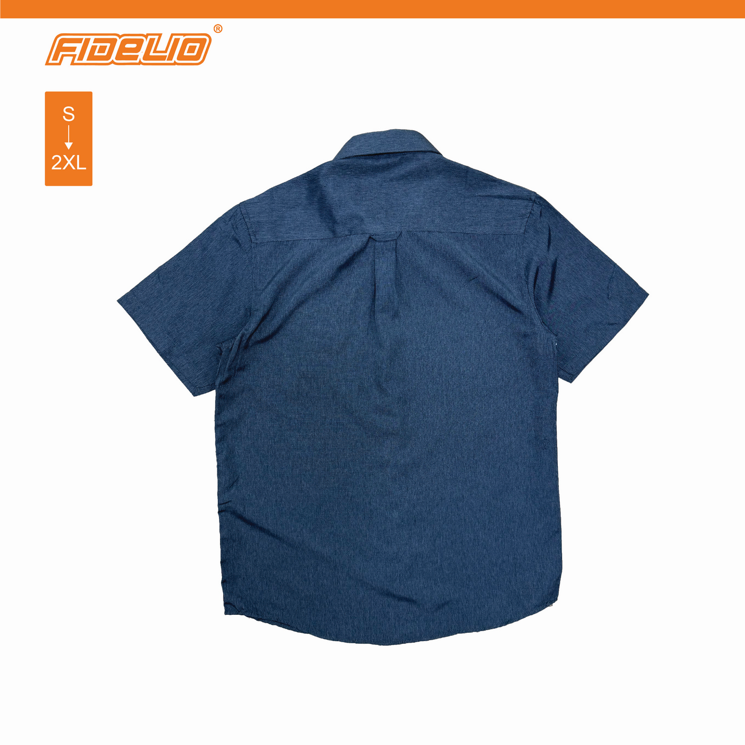 Fidelio Casual Short Sleeve Shirts -Charcoal