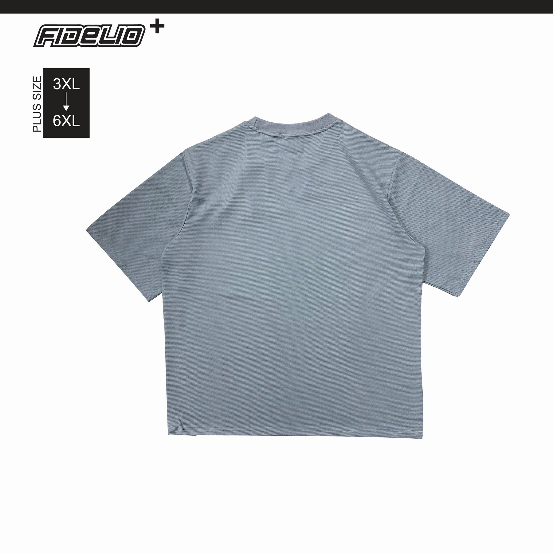 FIT IN Plus Size Urban Ease Oversize Tee - Grey