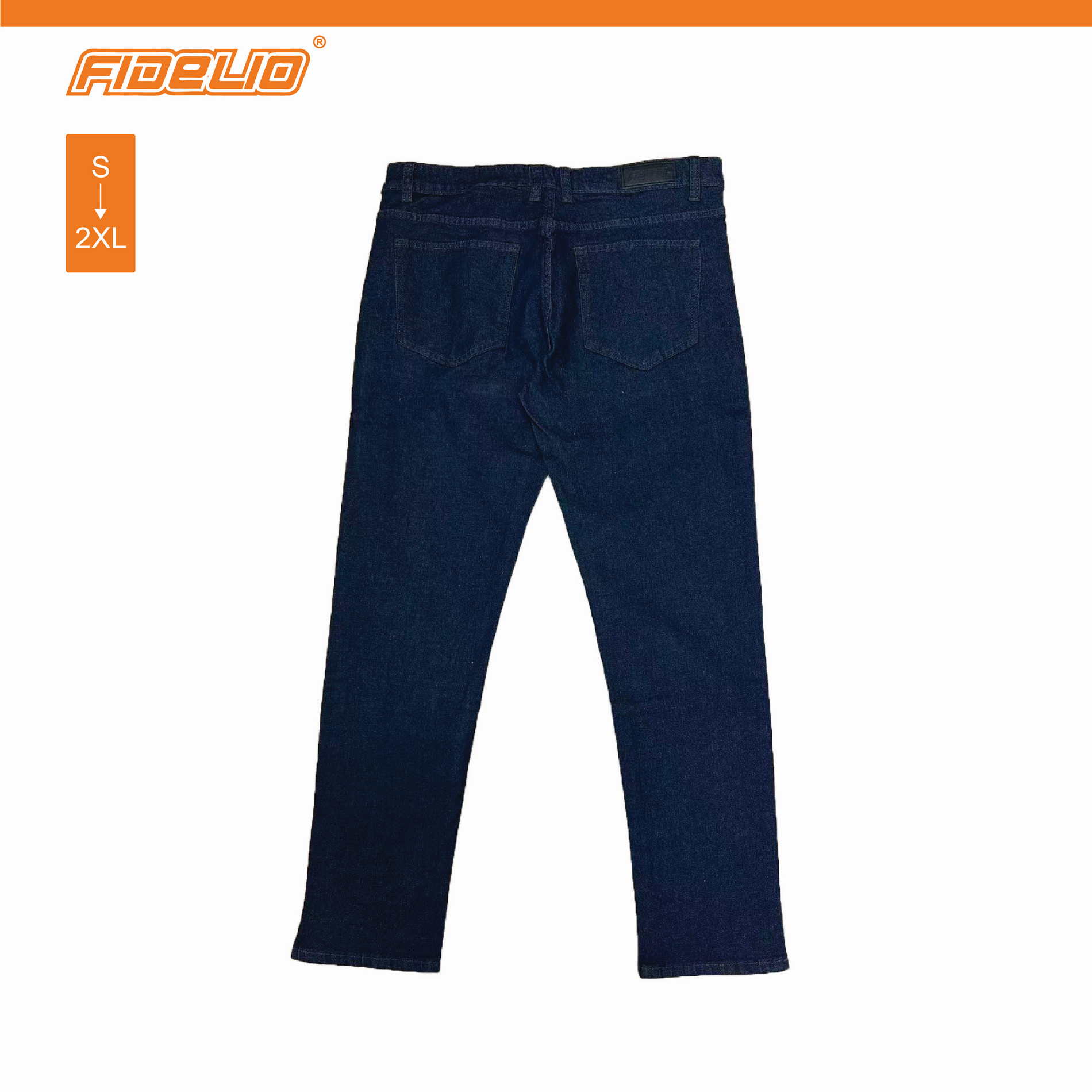 Fidelio Classix Straight Cut Denim Jeans -Navy