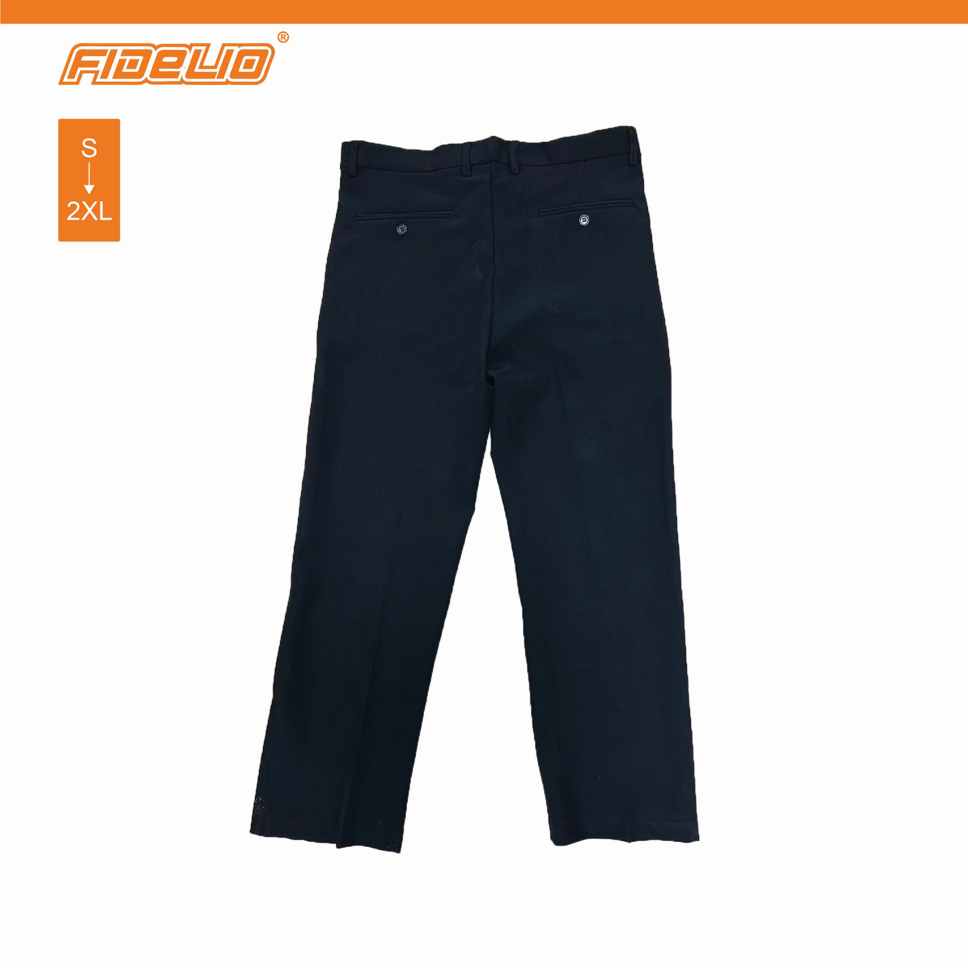 Fidelio Classic Straight Cut Slack -Black