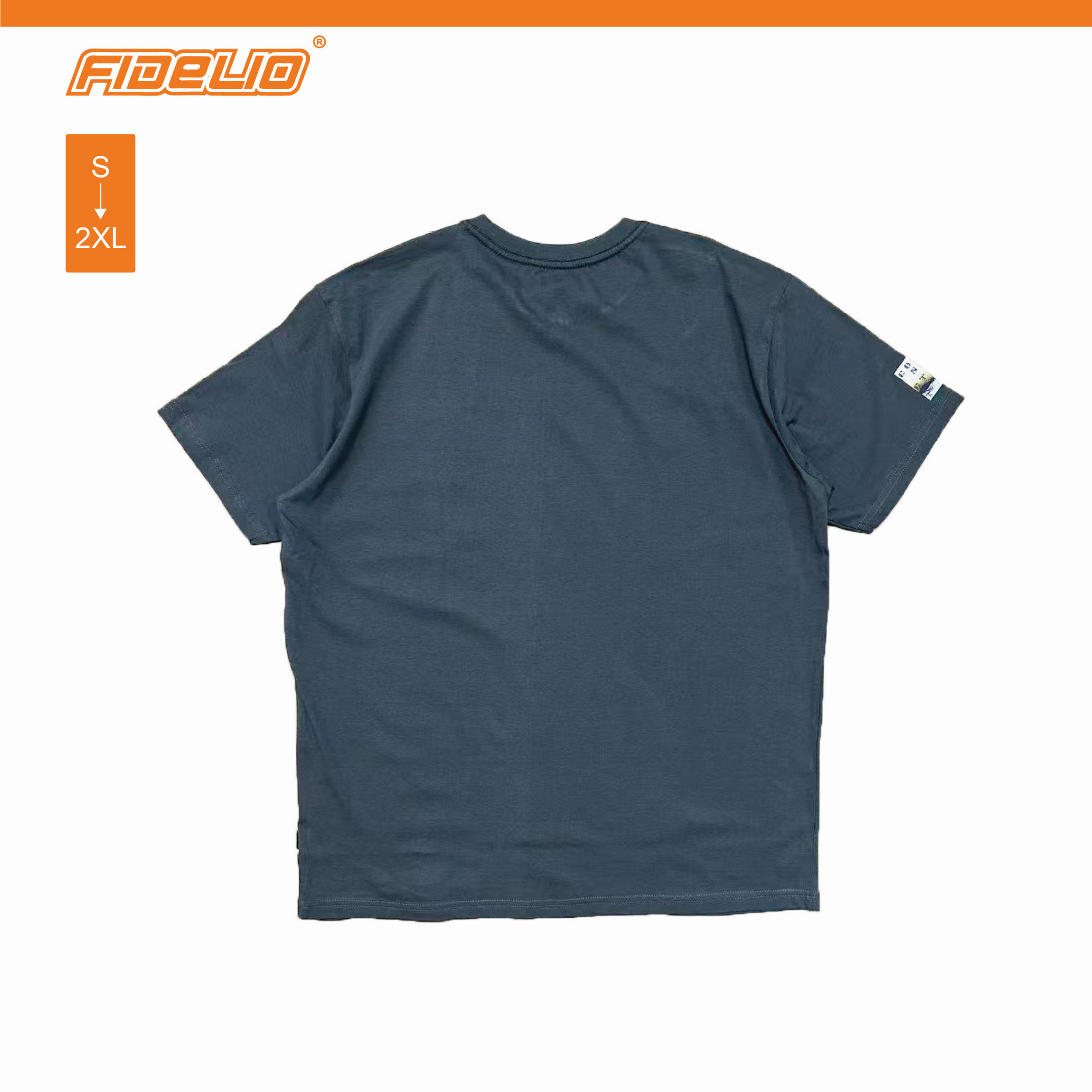 Fidelio CONNECT Printed Tees -Grey