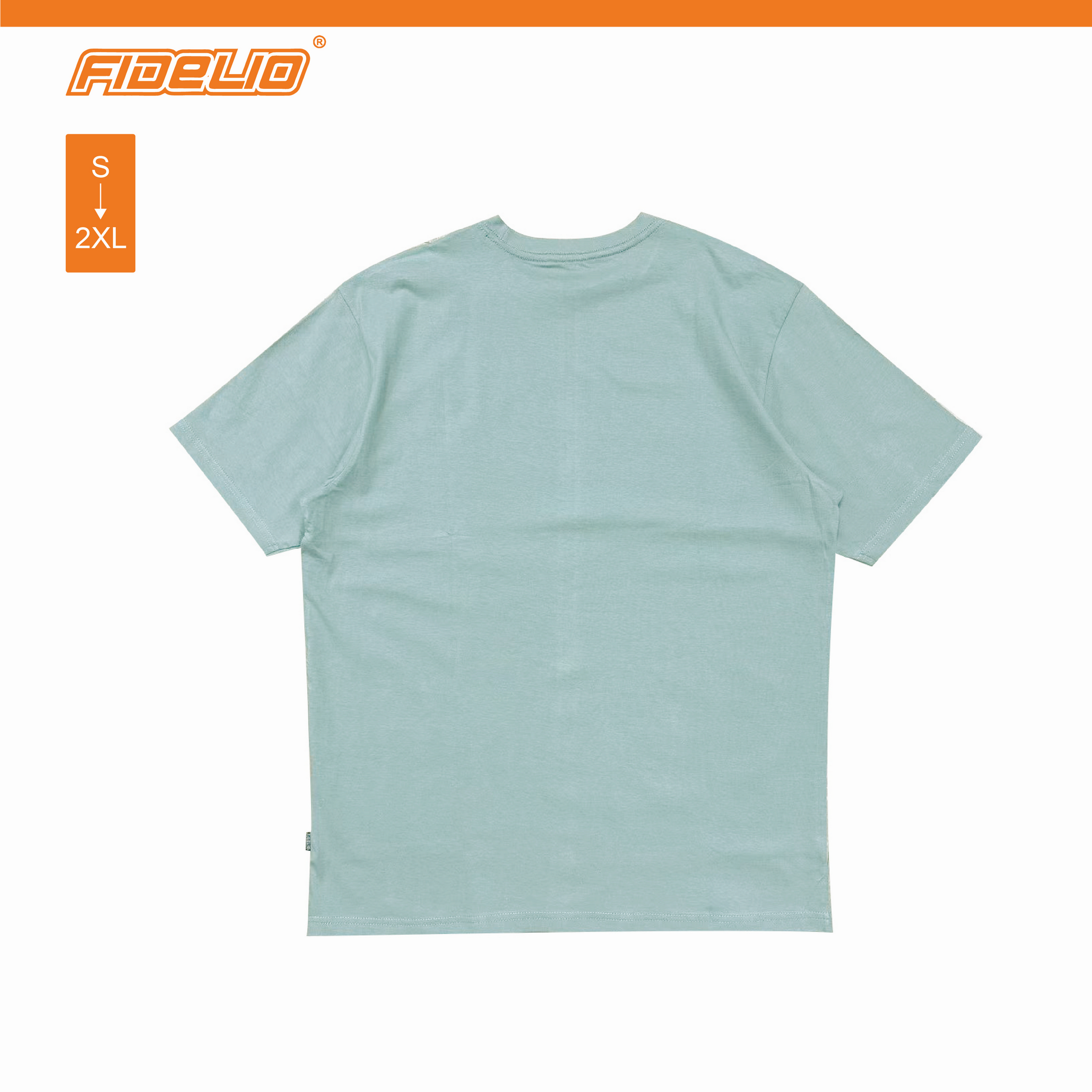 Fidelio ESSENTIAL Printed Tees -Dusty Green