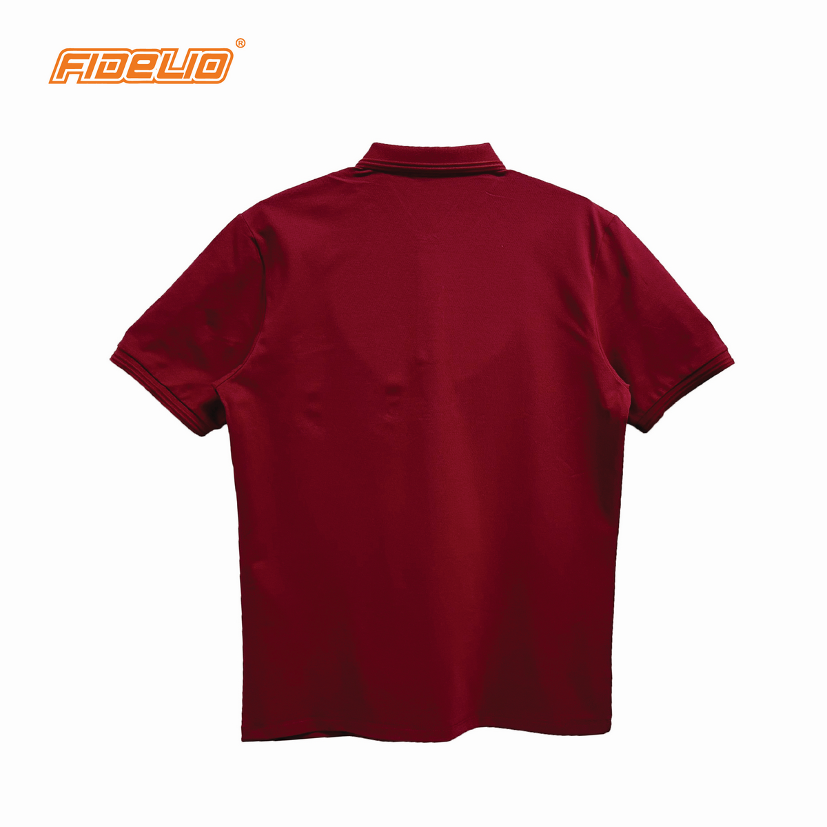 Fidelio Basic Pocket Polo Tees -Maroon