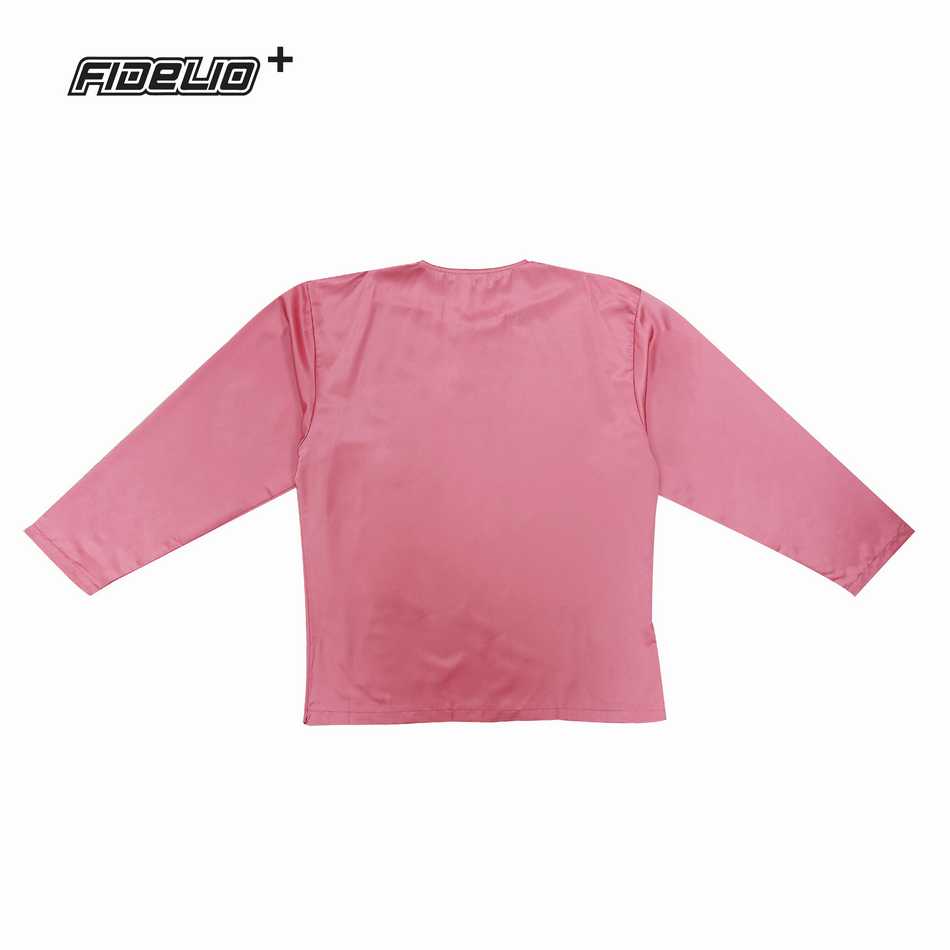 JASPAR Plus Size Modern Baju Johor Teluk Belanga -Rose Red