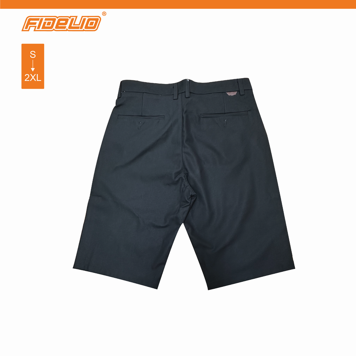 Fidelio Basic Chino Shorts -Black