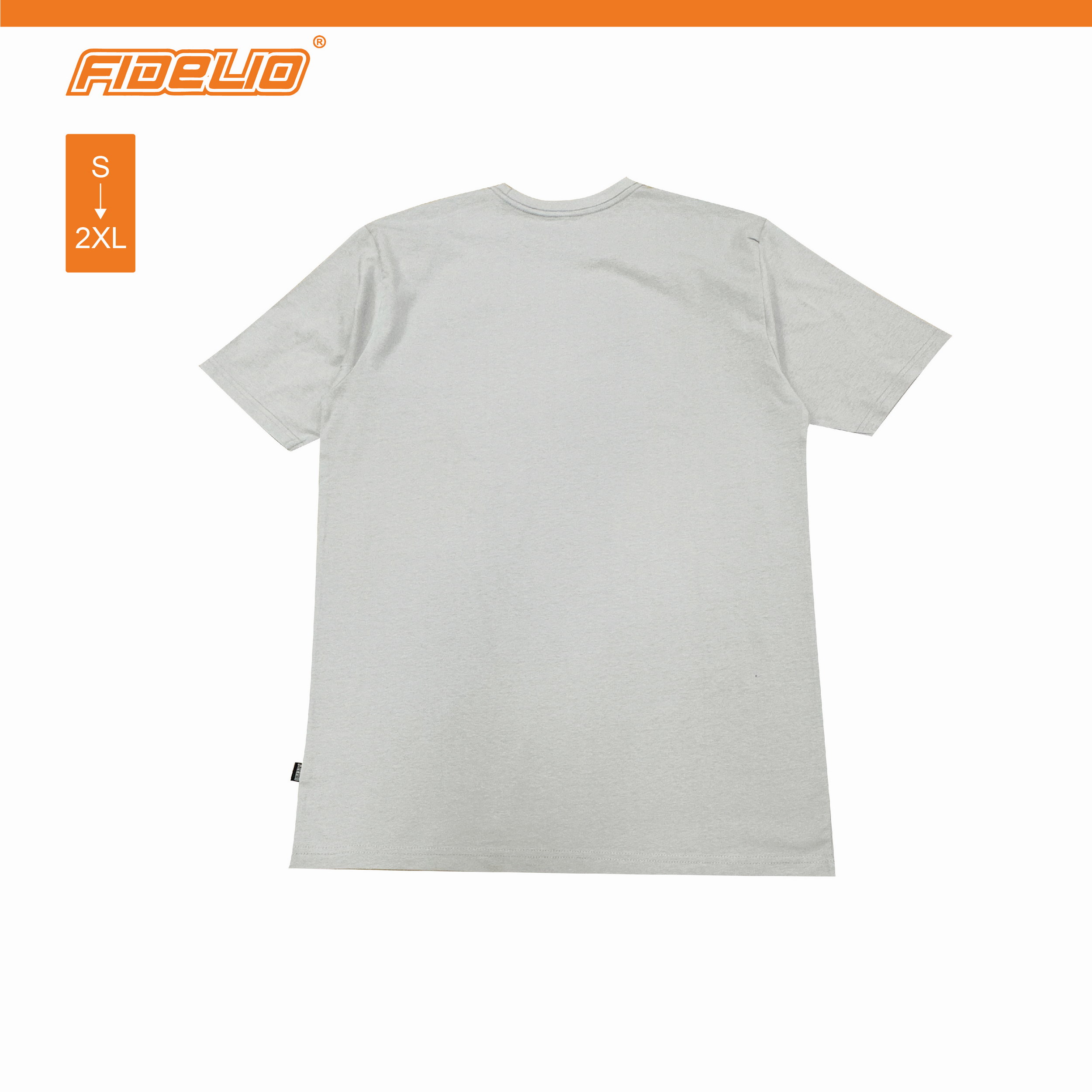 Fidelio The Orbit Graphic Tees -Light Grey