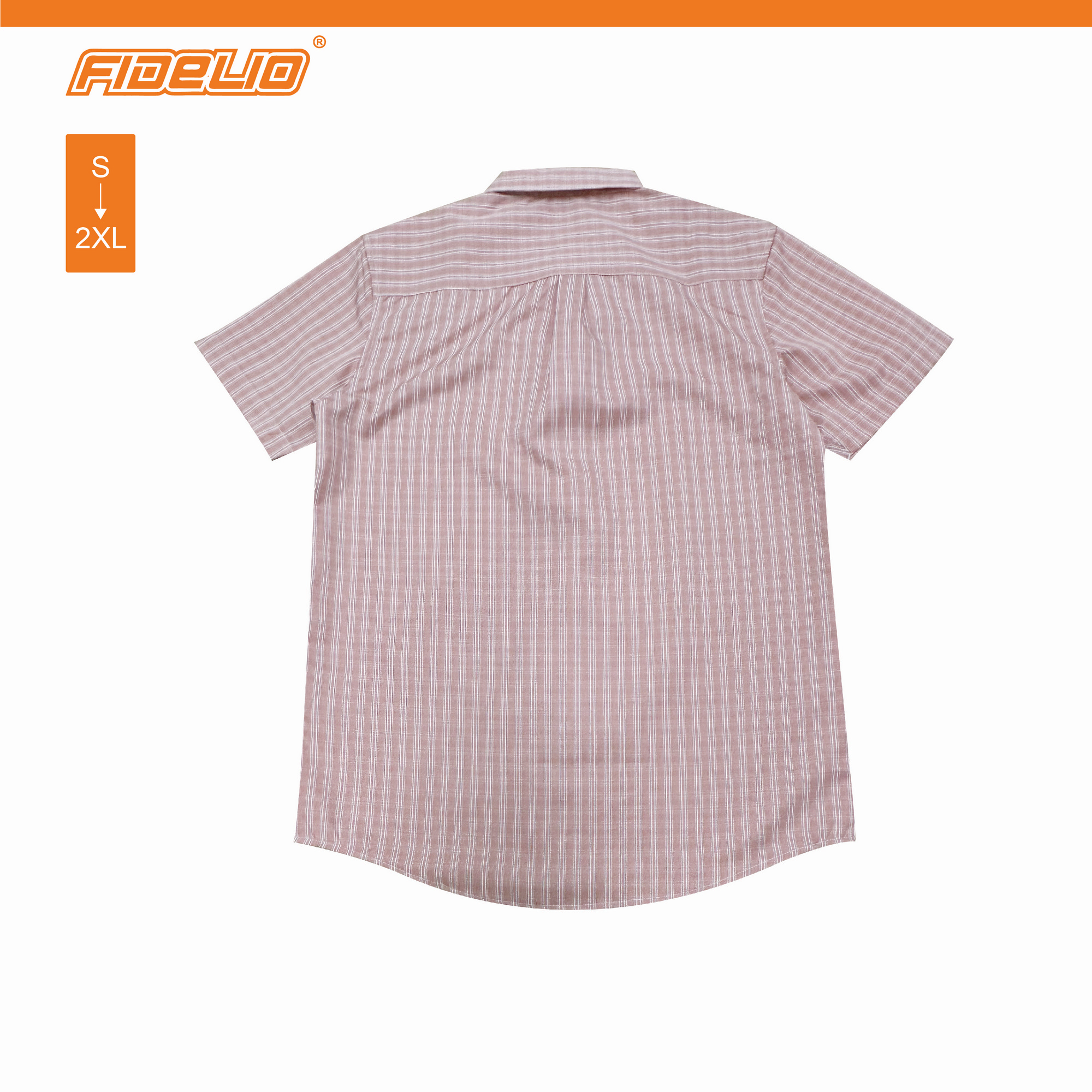 Fidelio Micro Checkered Short Sleeve Shirts -Pink/White
