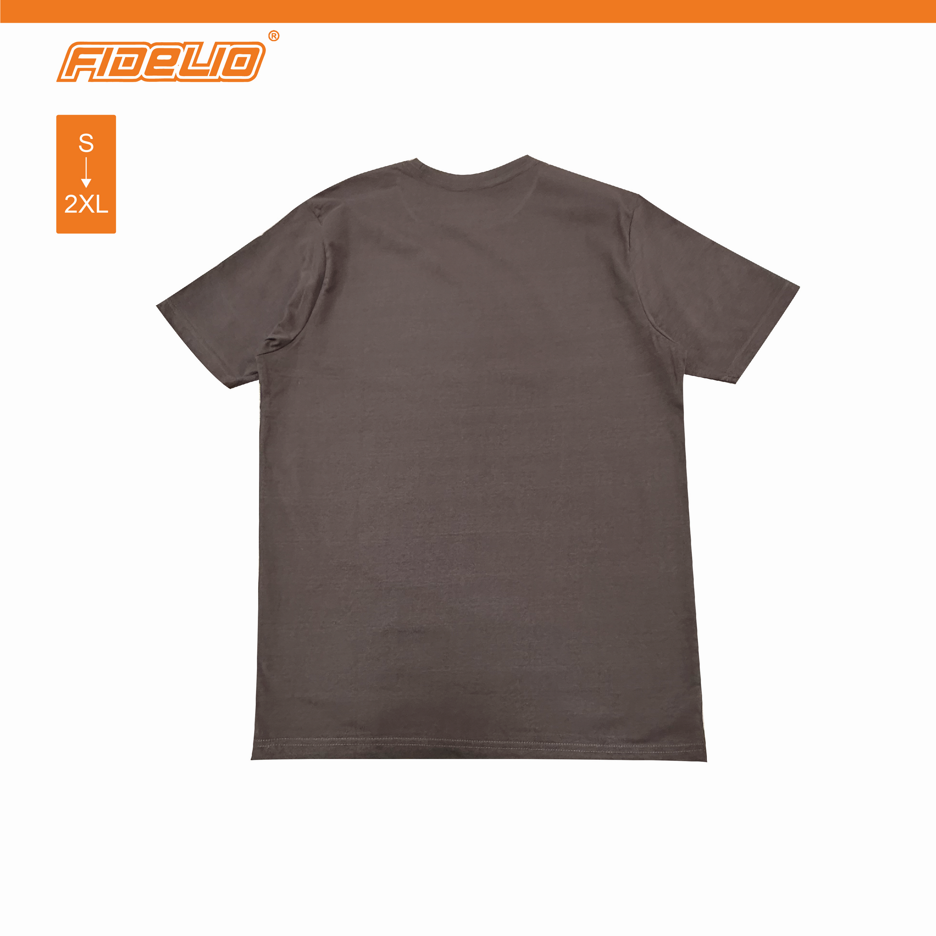 Fidelio DPT Collection Printed Tees -Dark Brown