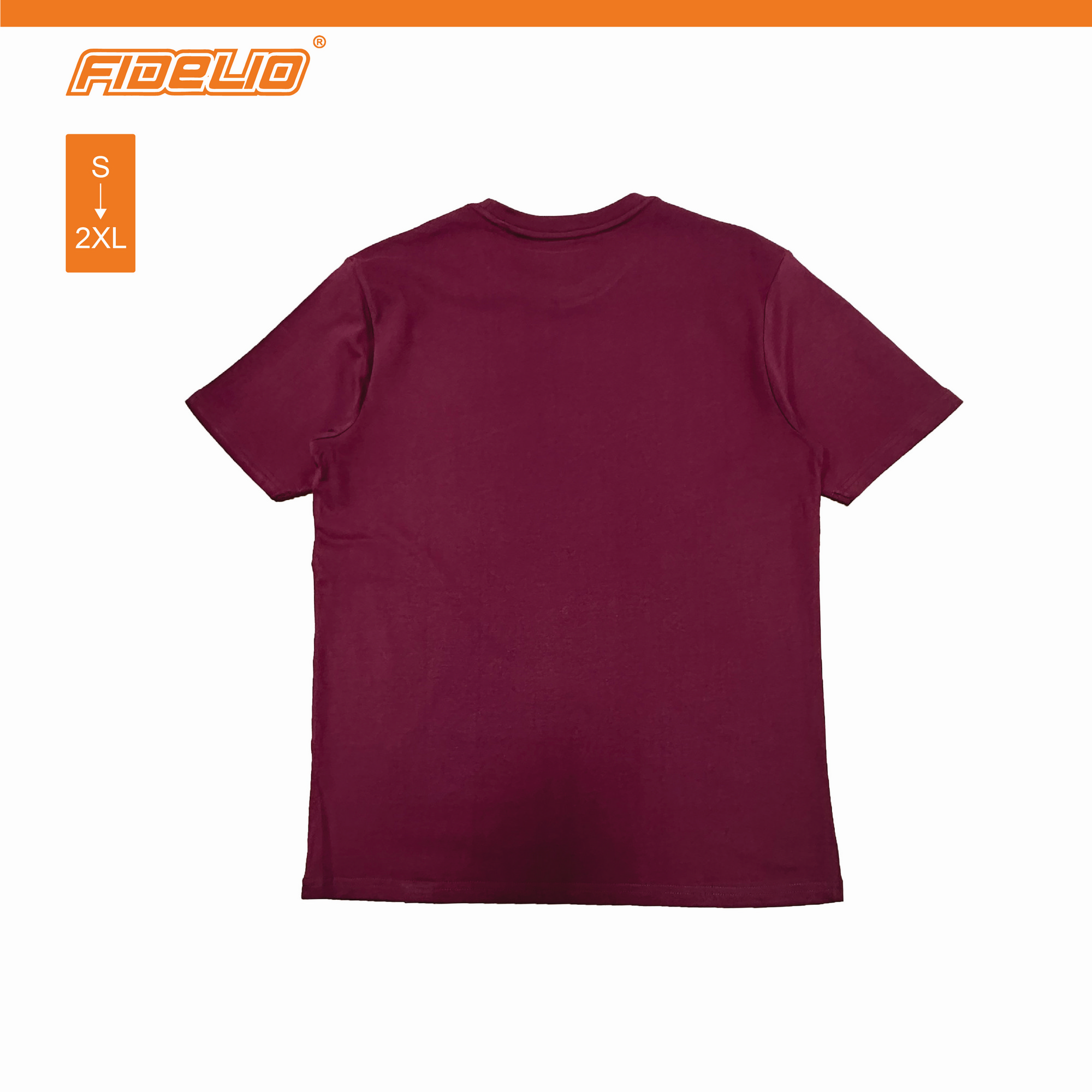 FDL CREATIVE Printed Tees - Maroon