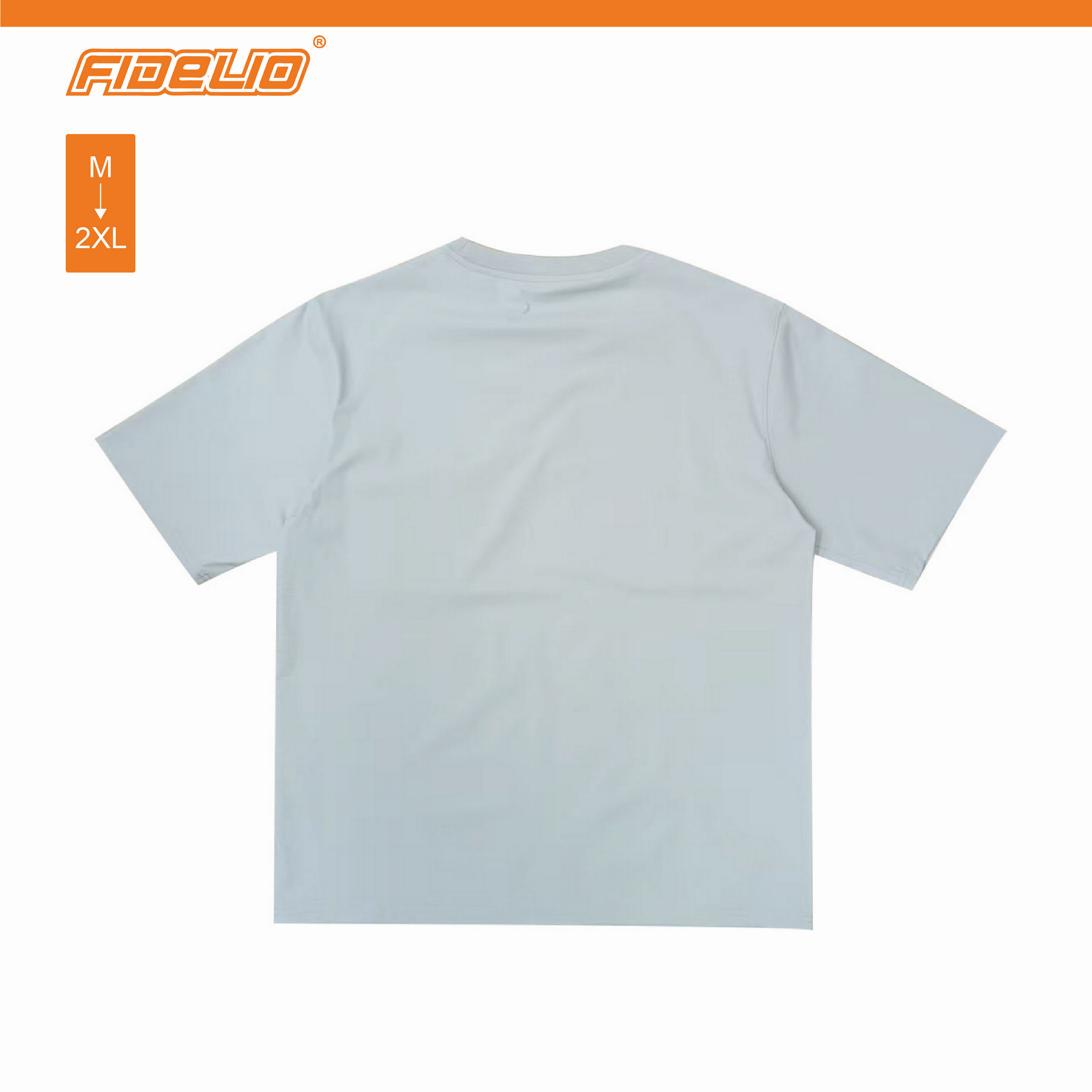 Fidelio Oversized Pocket T-Shirt - Light Blue