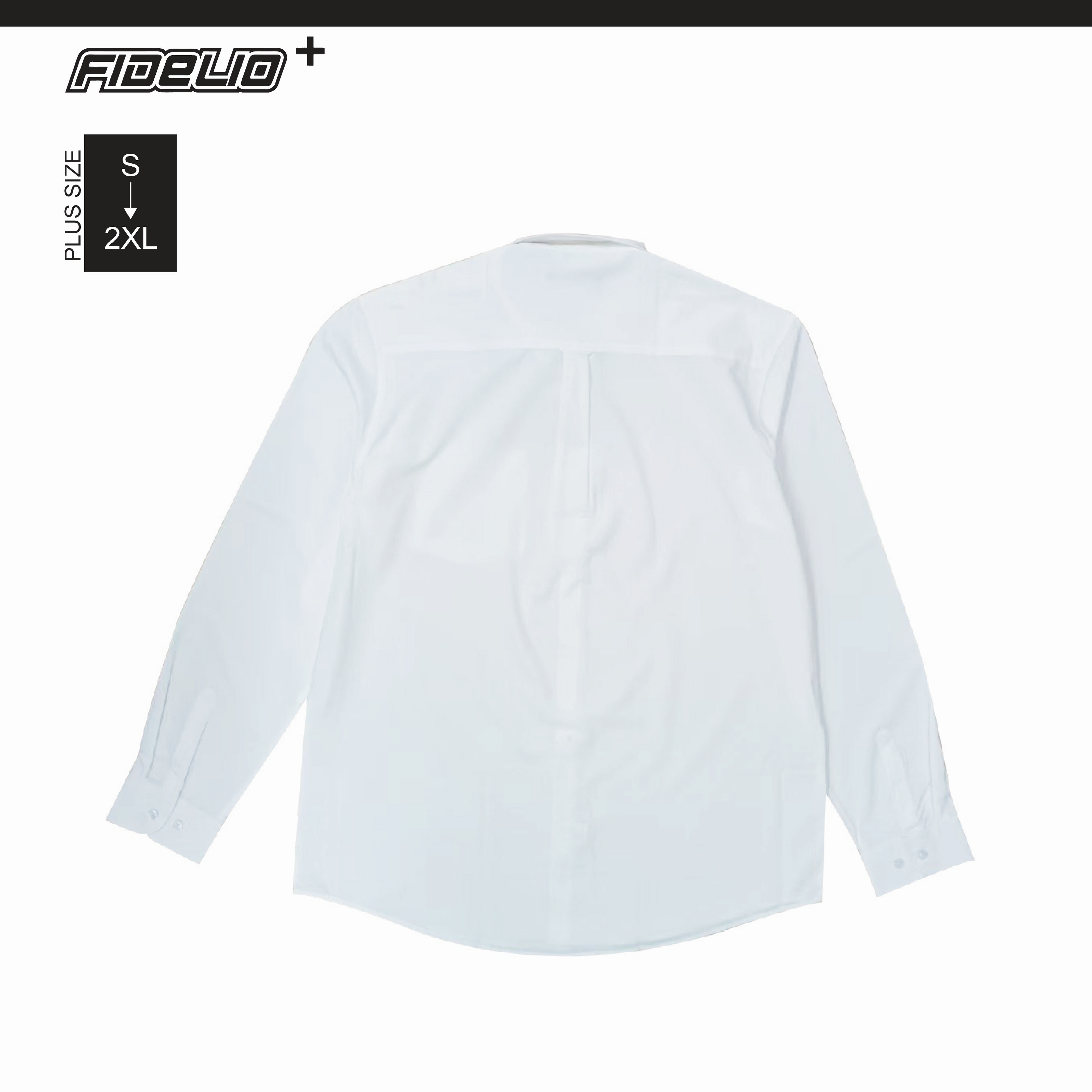 Fidelio Plus Business Long Sleeve Shirts - White