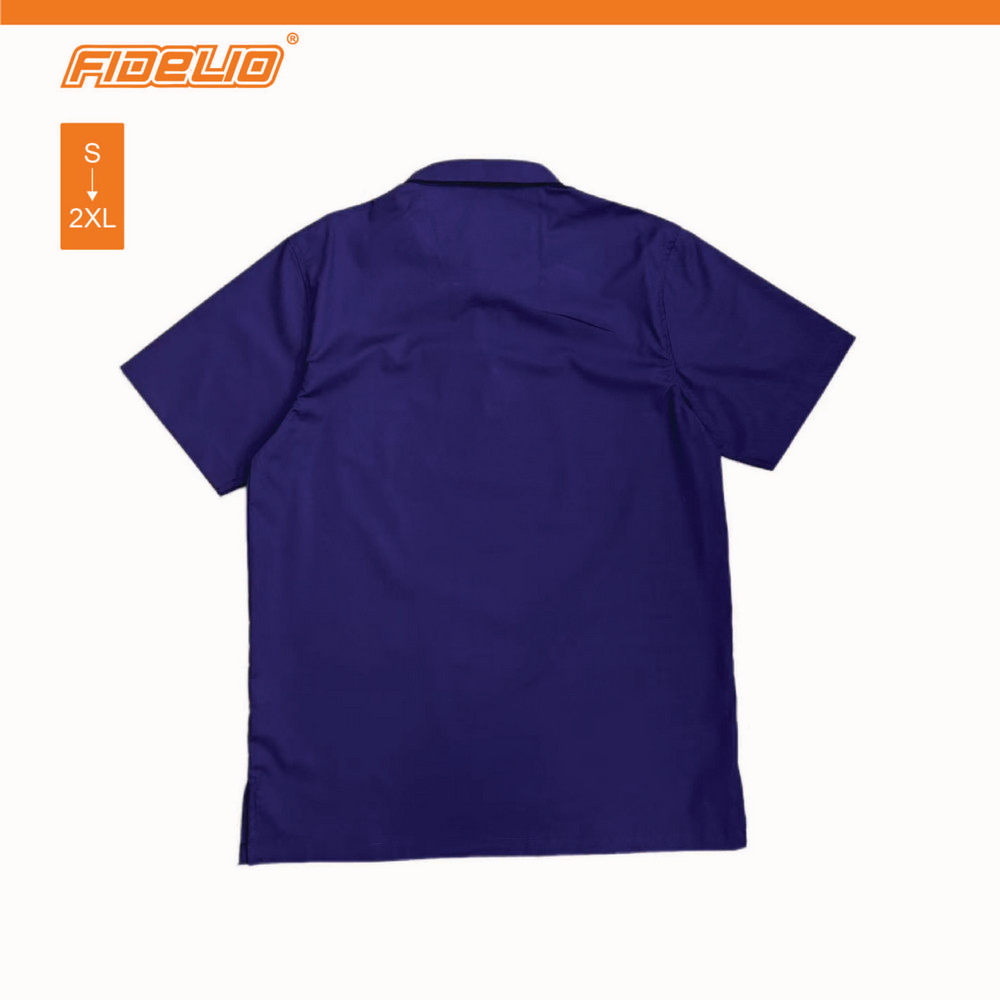 Fidelio Special Placket Short Sleeve Shirts