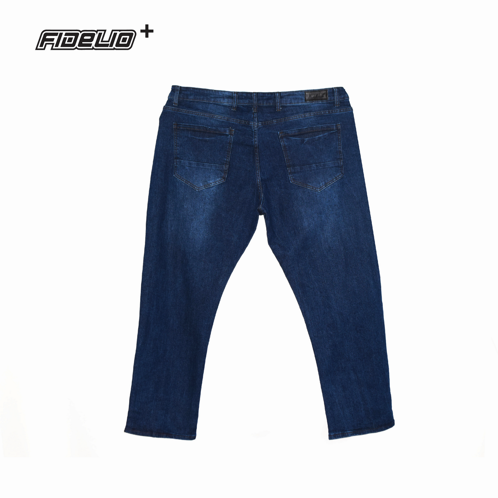 FIDELIO PLus Size Slim Fit X199 Washed Denim -Blue